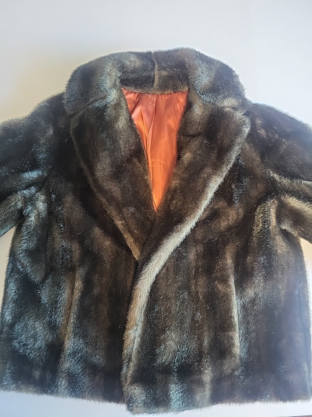 Vintage Fur Coat With Silk Lining Princeton Temptations Brand Fur Jacket