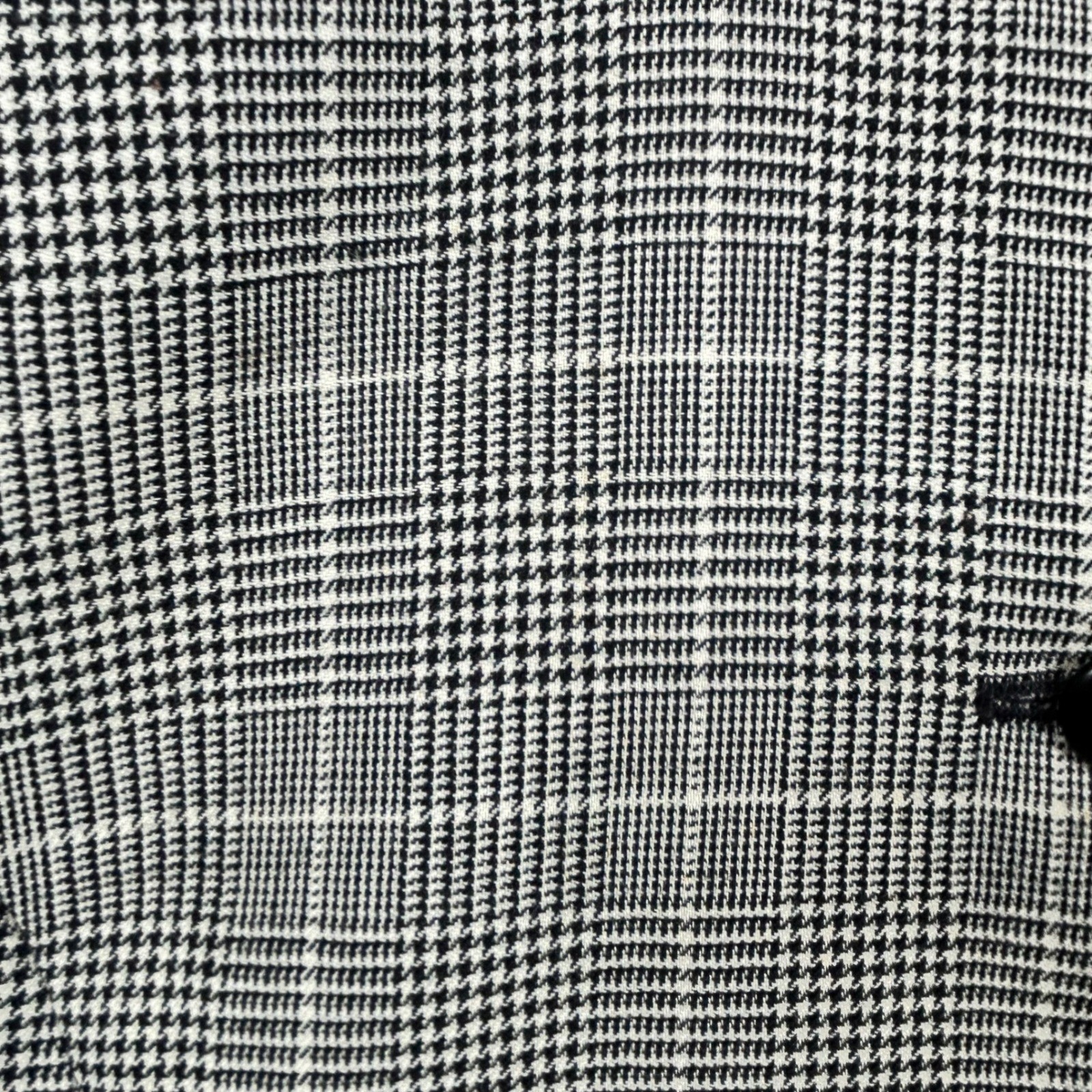Pendleton Skirt Suit Black White Women Jacket 4 Skirt 2 Glen Plaid Virgin Wool