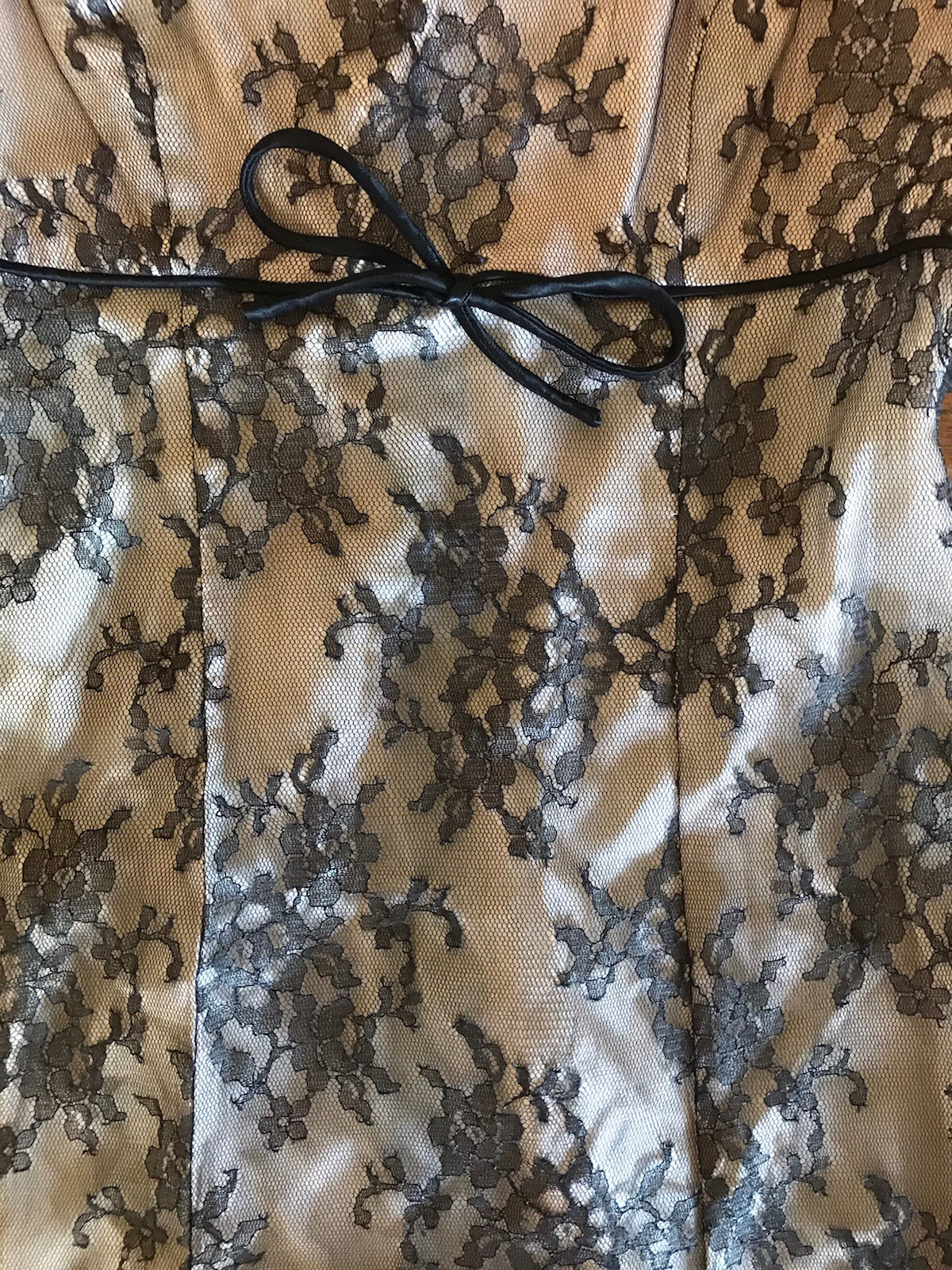 VTG 90s lace illusion babydoll pin up wiggle dress classic timeless mini dress