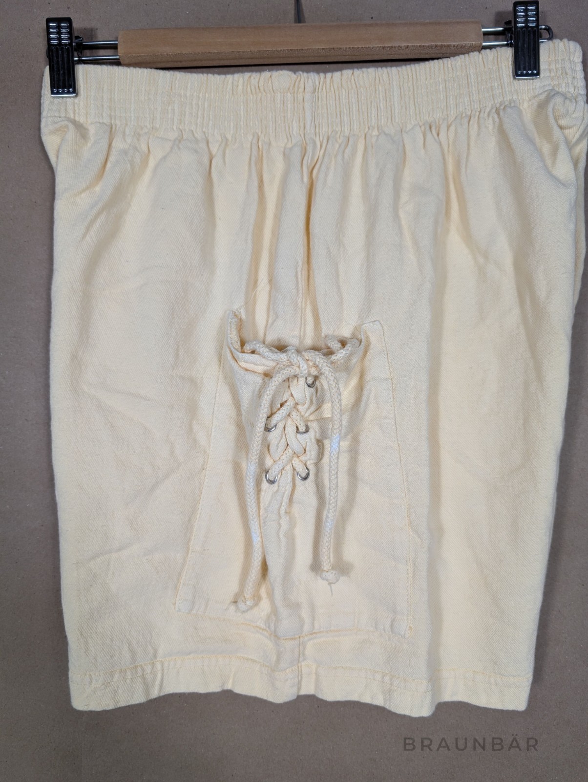 Lot 2 Women Shorts Medium L Erika Blue Toledo Yellow Vintage Mixed Sizes M L