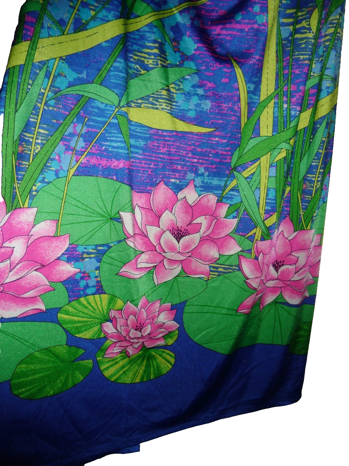 GoldStart Creation 70’s Vintage Maxi Skirt Summer Beach Skirt D38 US8