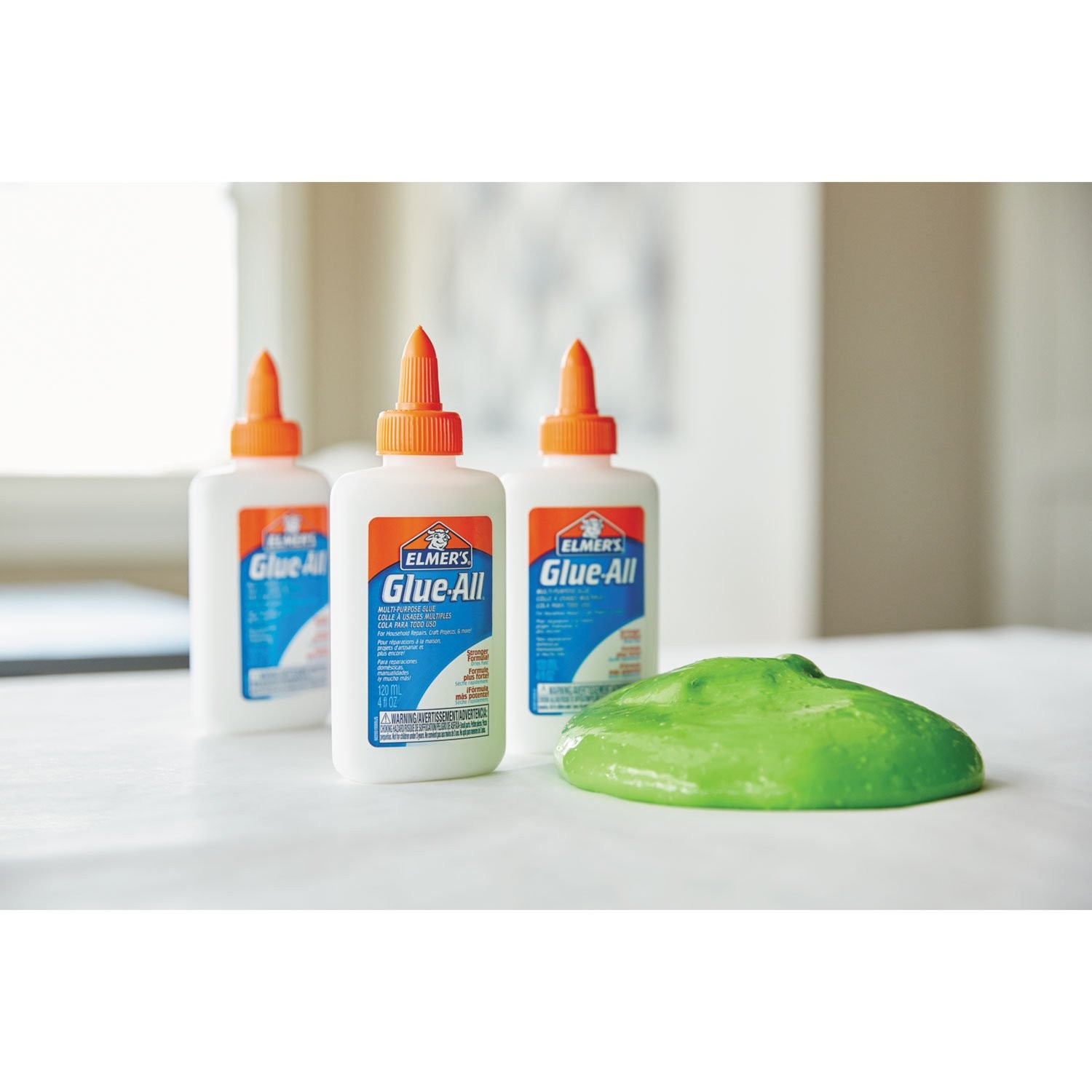 Elmer’s Glue-All Multi-Purpose Liquid Glue, Extra Strong, 1 Gallon, Slime, Craft