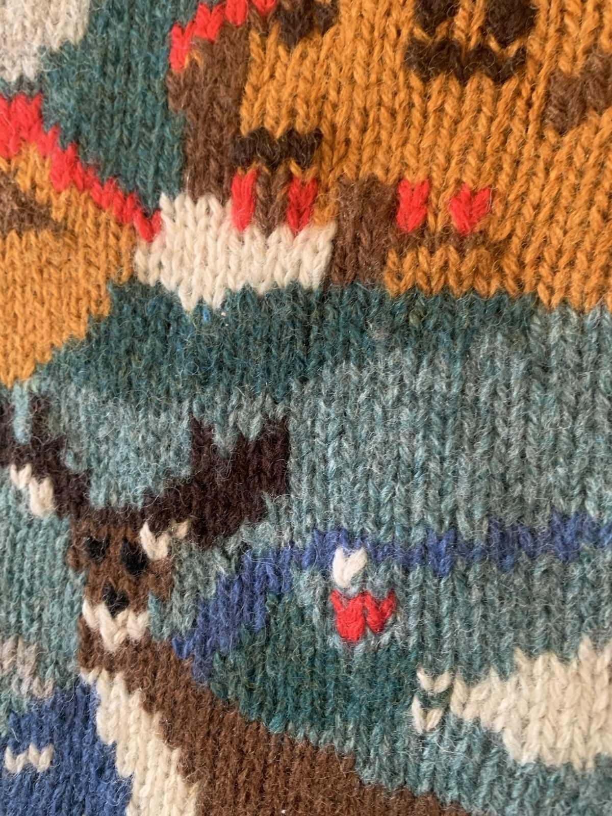 Vintage Wool Sweater Women’s Melbourne Country Clothing Company Cottage Deer