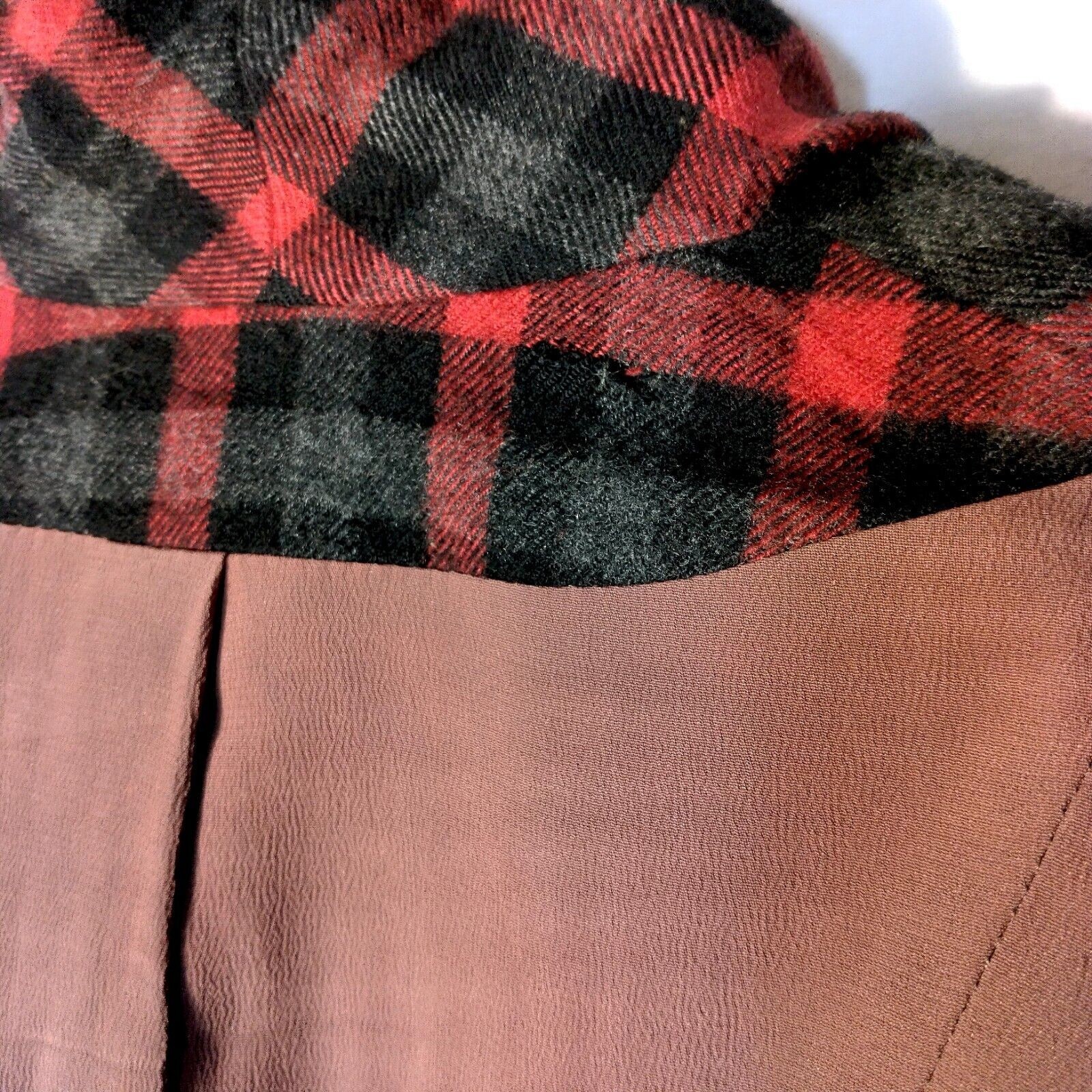 Vintage 1950s Skirt Suit Moordale XS Blazer Skirt Red Gray Virgin Wool