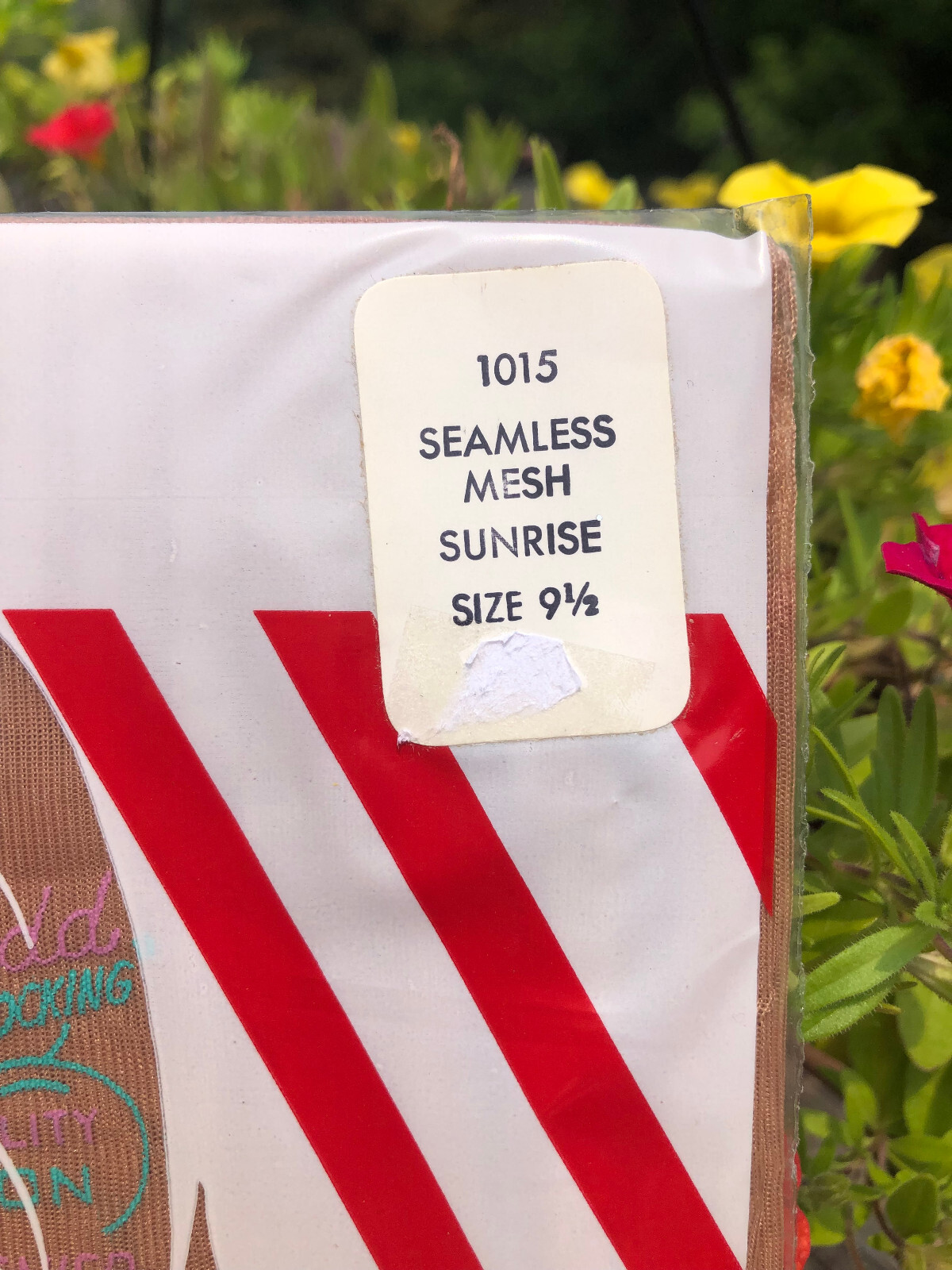 Vintage Cantrece II Panty Hose Thigh Highs Nylons NIP New Solar Beige B 9 1/2 10