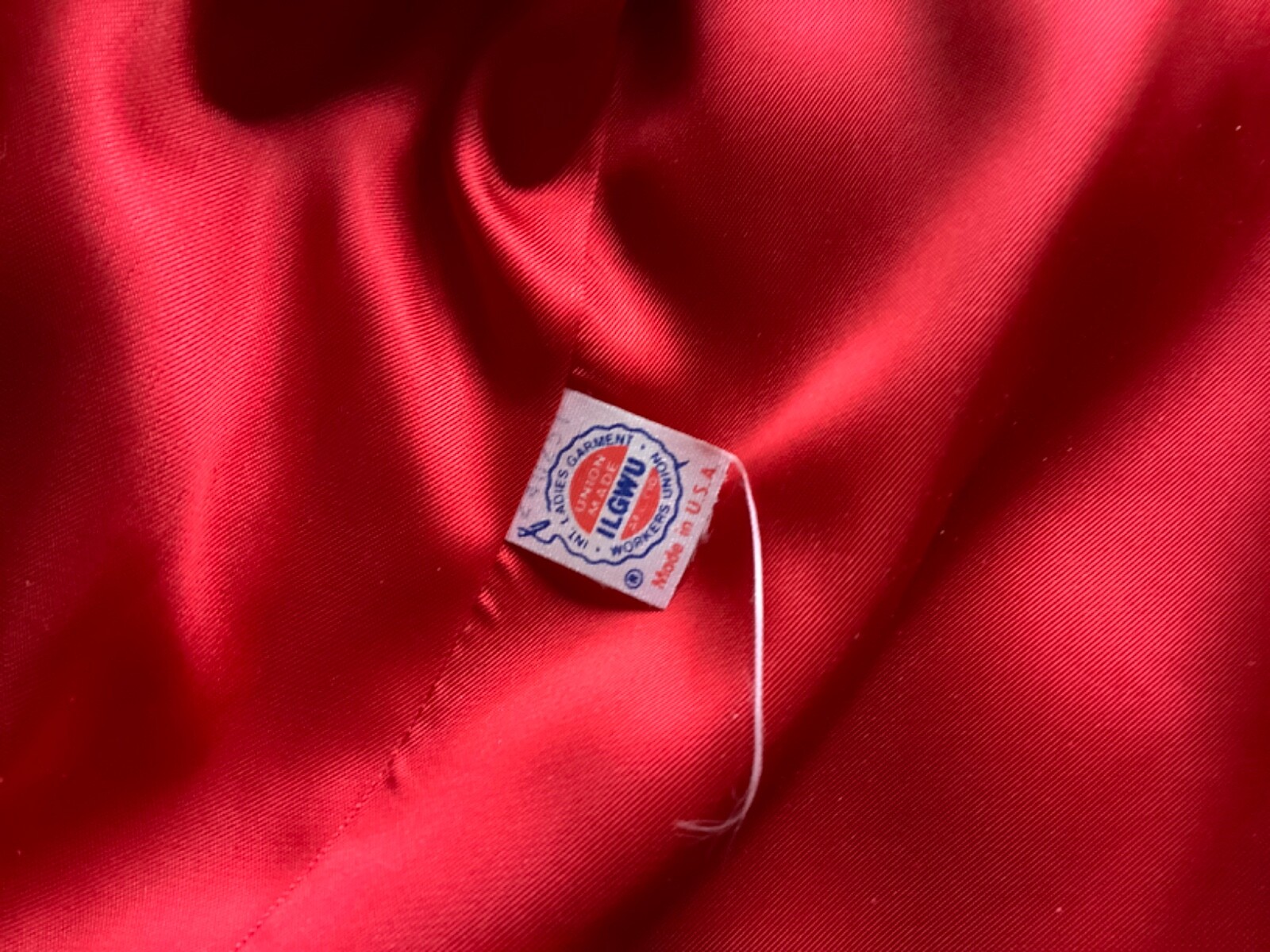 VINTAGE Wellington Fashion Women’s Red Long Coat NOS FREE SHIPPING