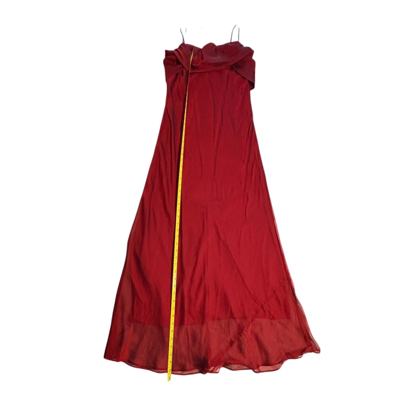 Vintage Alyn Paige Y2K Red Slip Dress Whimsigoth Dark Academia Vamp Goth 90 Prom