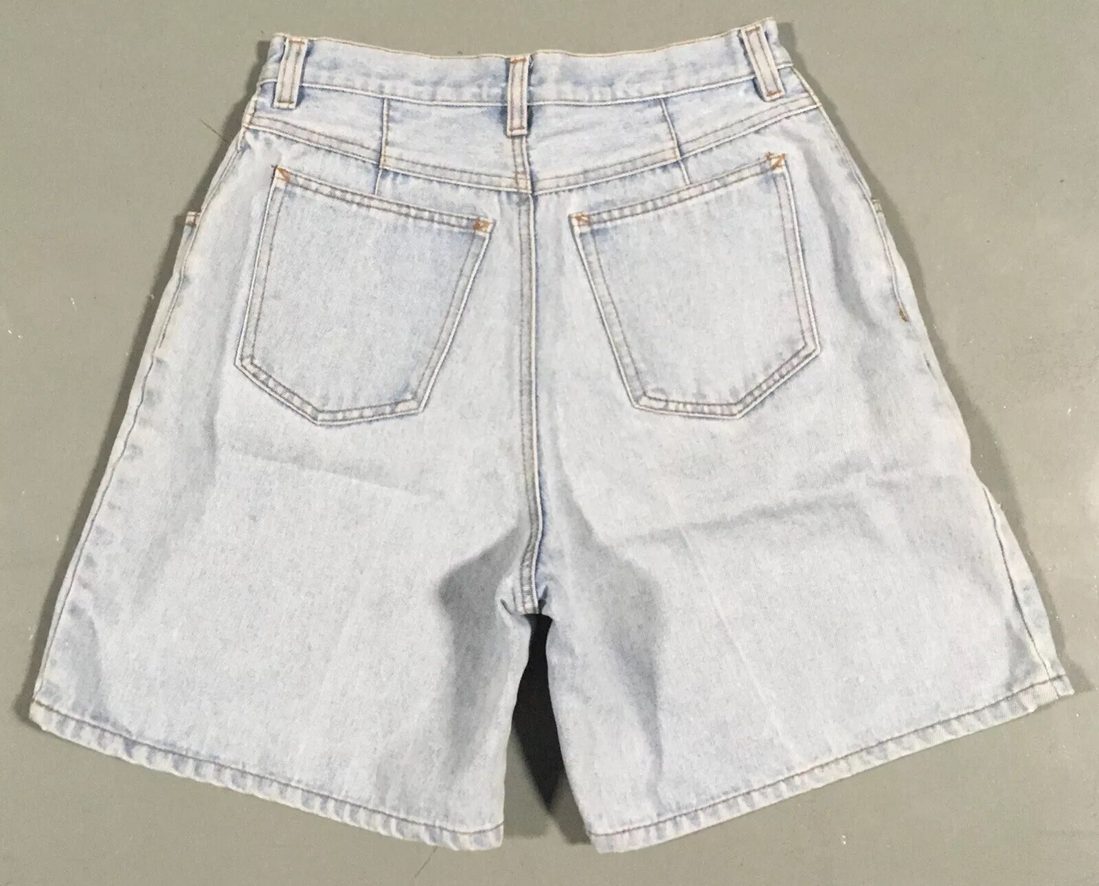 Vintage Rio by Stephen Mardon High Waist Denim Shorts 80s 90s 13 28” Waist Jorts