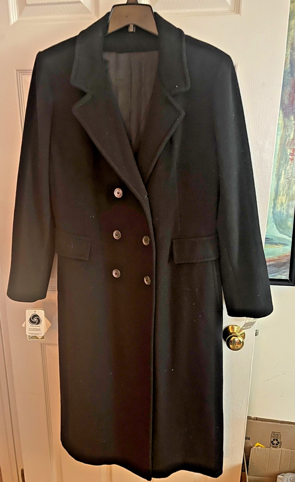VTG NWT John Wanamaker Wool Blend Coat (70% Cashmere) Made in America – Size 14