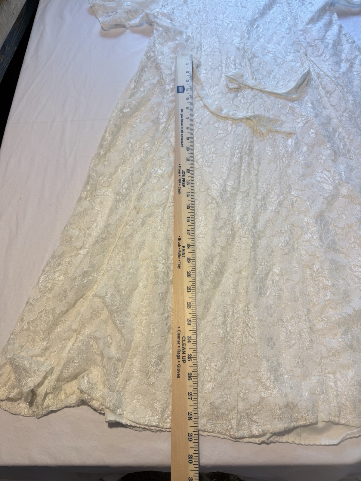 Vintage 80’s Starina white lace dress (cottagecore, boho, bridal, floral)