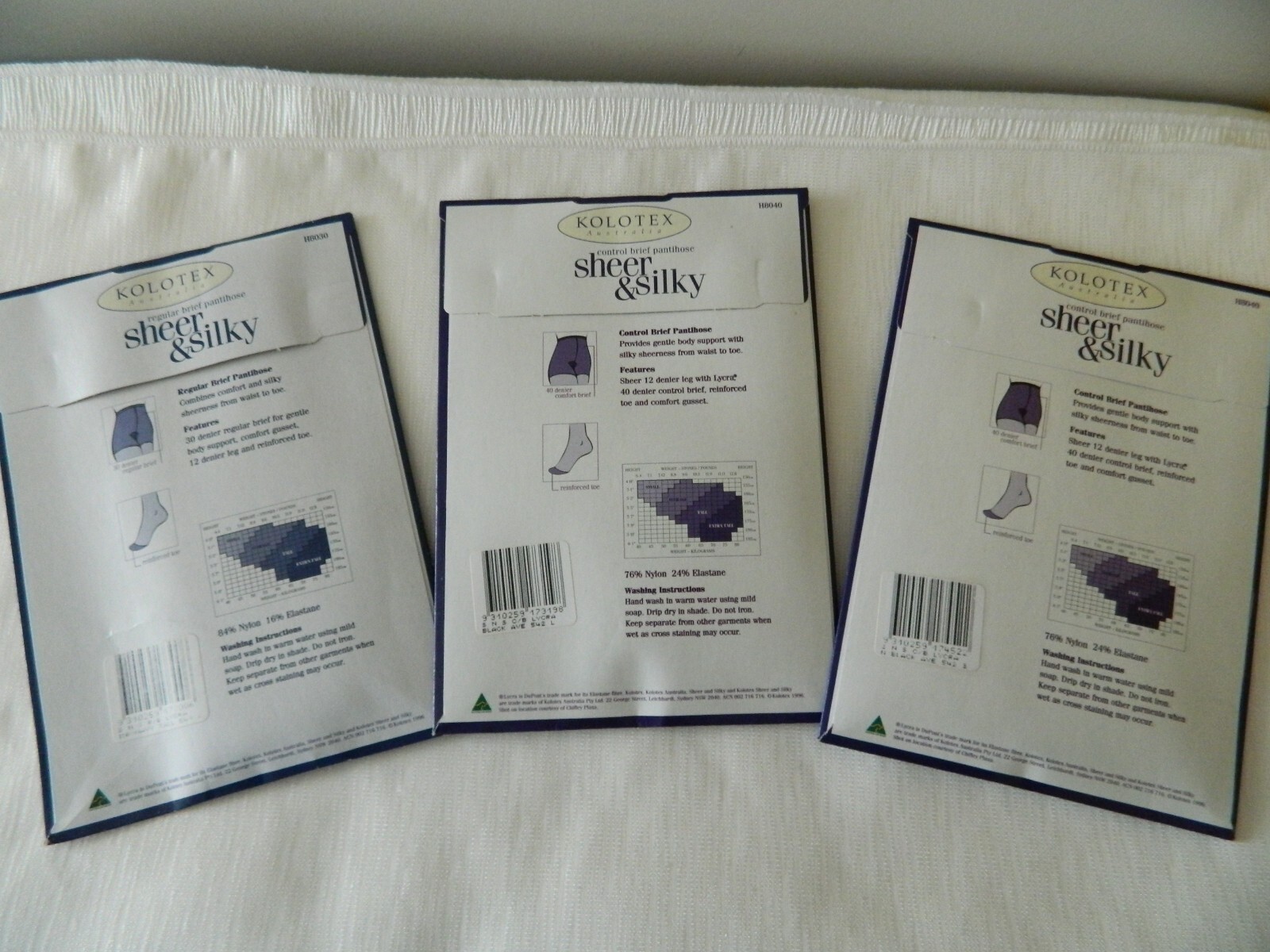 KOLOTEX Pantihose SHEER & SILKY Lycra Nearly Black Ave,Black Ave,Ink Navy Tall