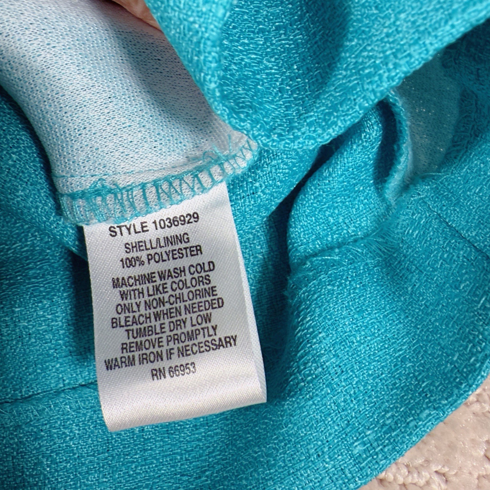 Vintage Leslie Fay Petite 3 Pc Set Size 10P Teal Pleated Skirt Blouse Secretary