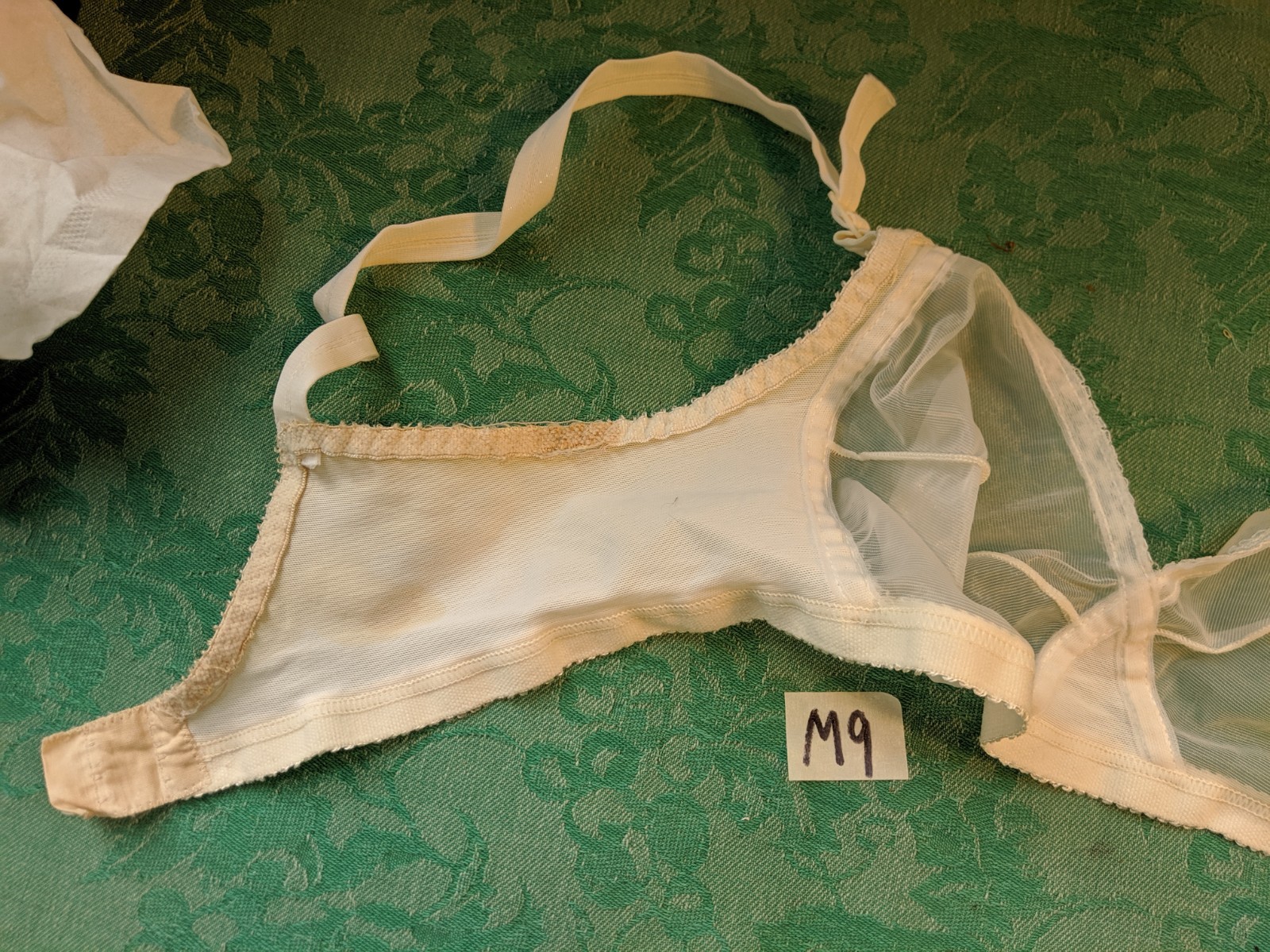 Vintage women’s bra cream Bestform 34 C 1960′ 70’s