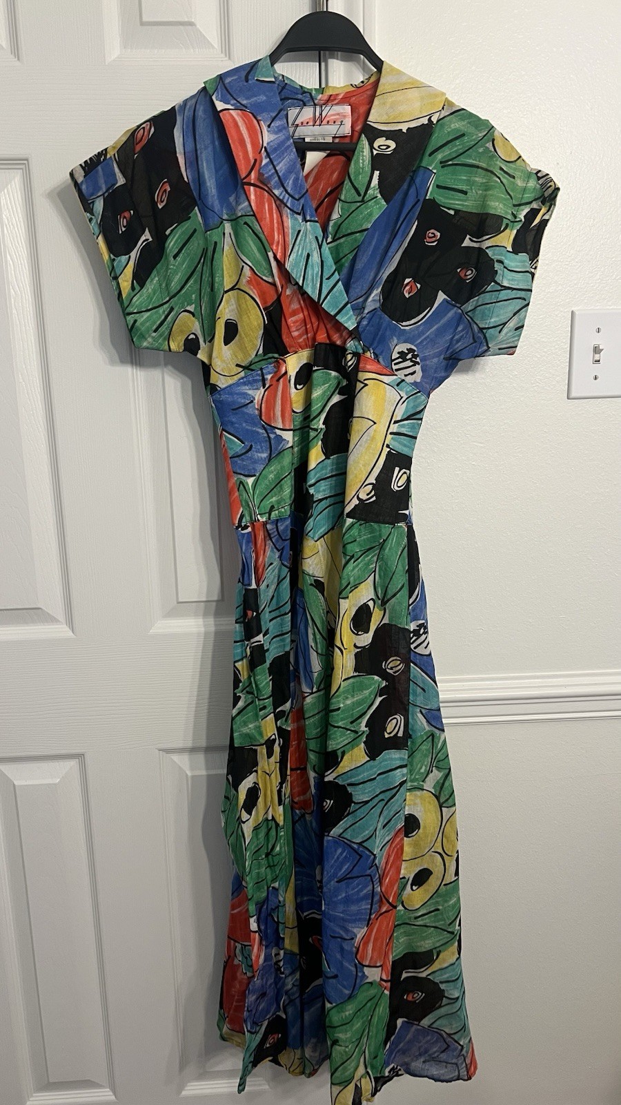 Vintage Sue Wong Abstract Dress