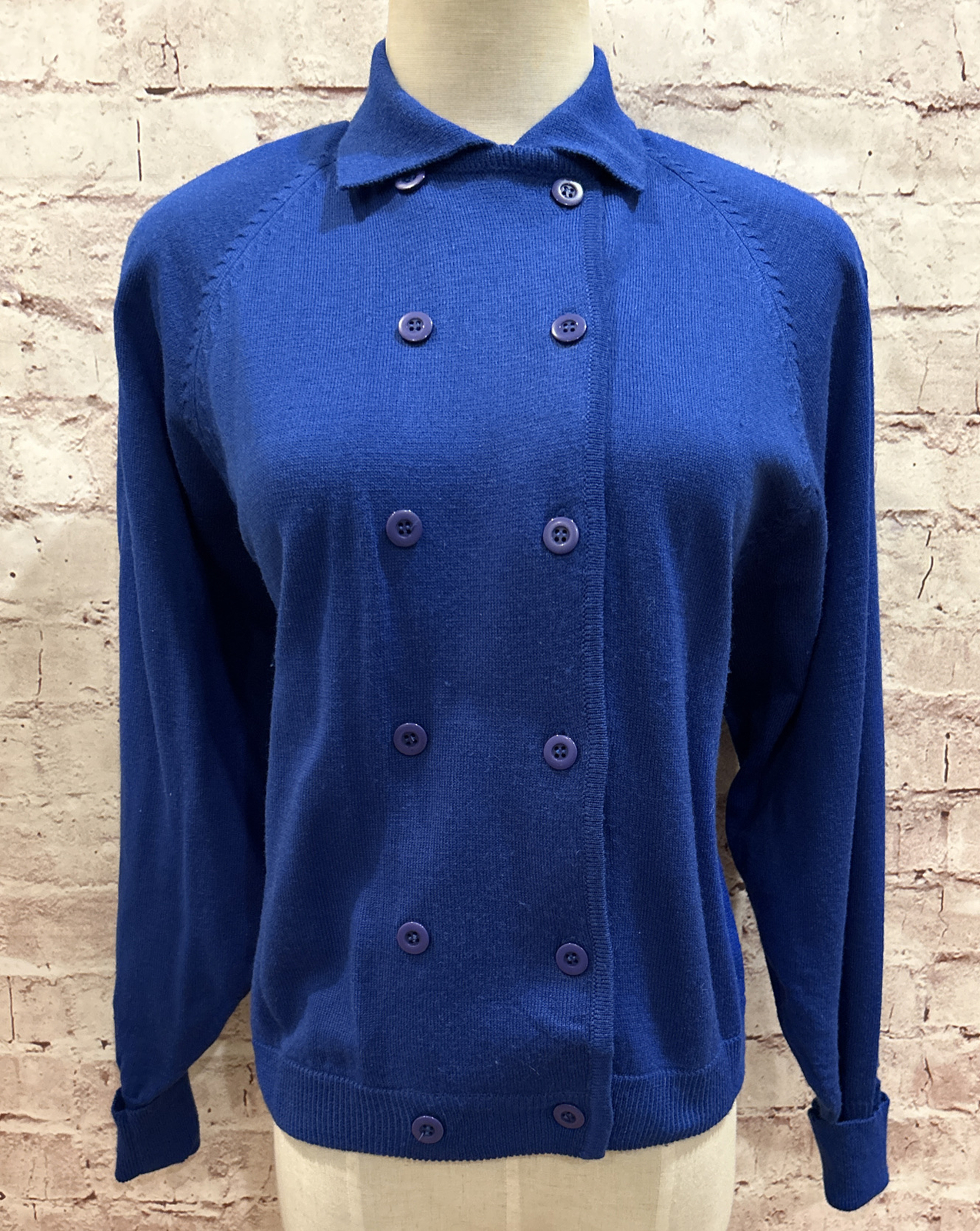 Vintage AUTOGRAPH American Clothing Women’s Sweater Royal Blue MEDIUM Acrylic