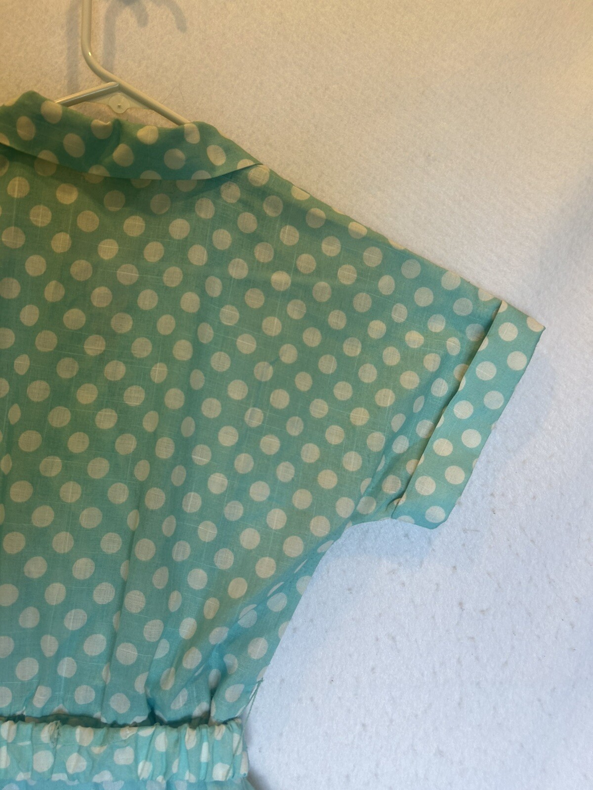 Vintage 1970s IFI Polyester Polko Dot DRESS BELT SIZE 4P Flaws U.S.A.