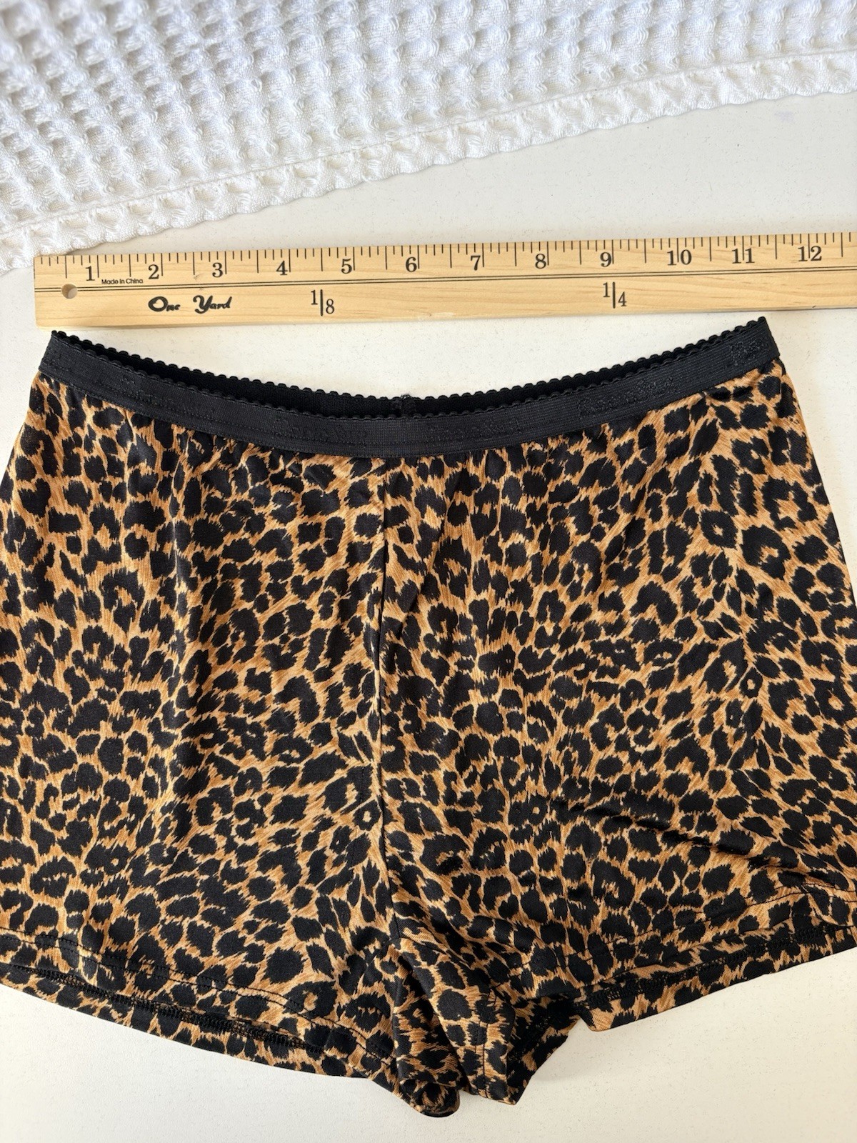 Magic Silk Vintage Animal Print Cami Sleep Set Loungewear Y2K Lingerie 90s
