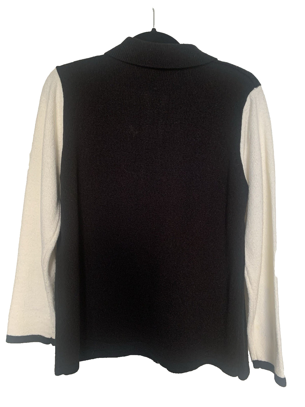 Vintage TanJay Cat Cardigan Zip Up Sweater size Medium
