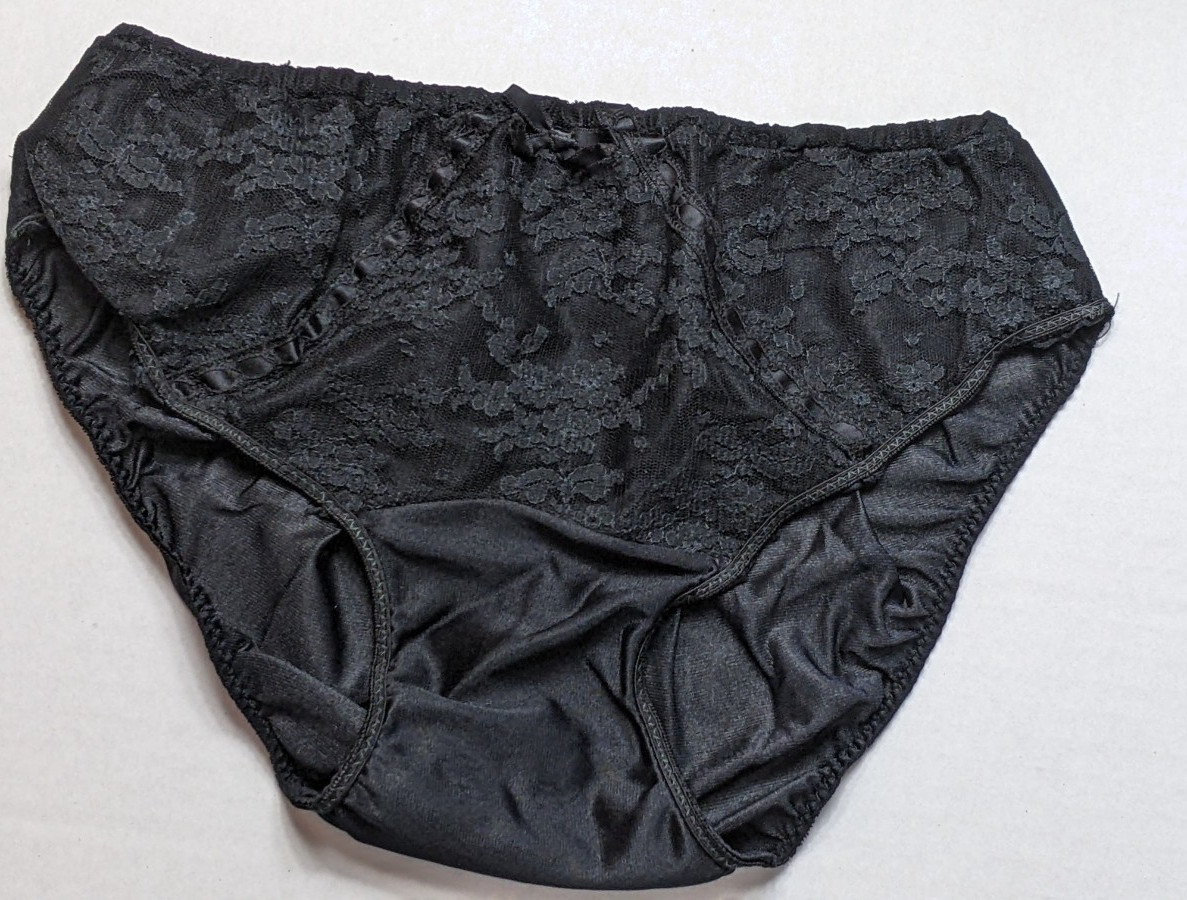 Vintage Van Raalte Lace & Du Pont Nylon Panties Size 5