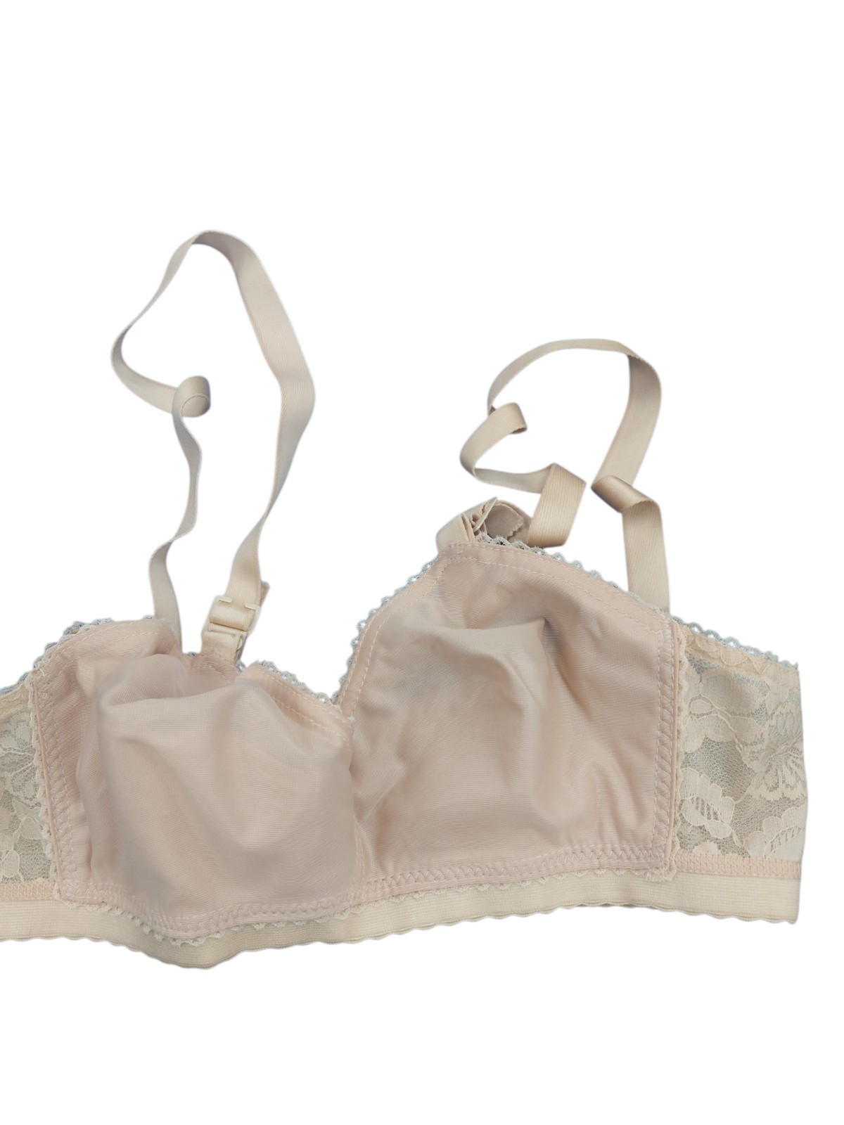 Vintage Lady Cameo Lingerie Bra Size 30CC