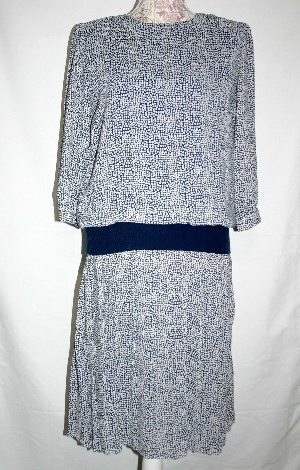 True Vintage dress by Samantha Stevens Petites sz. 6 1980’s polyester