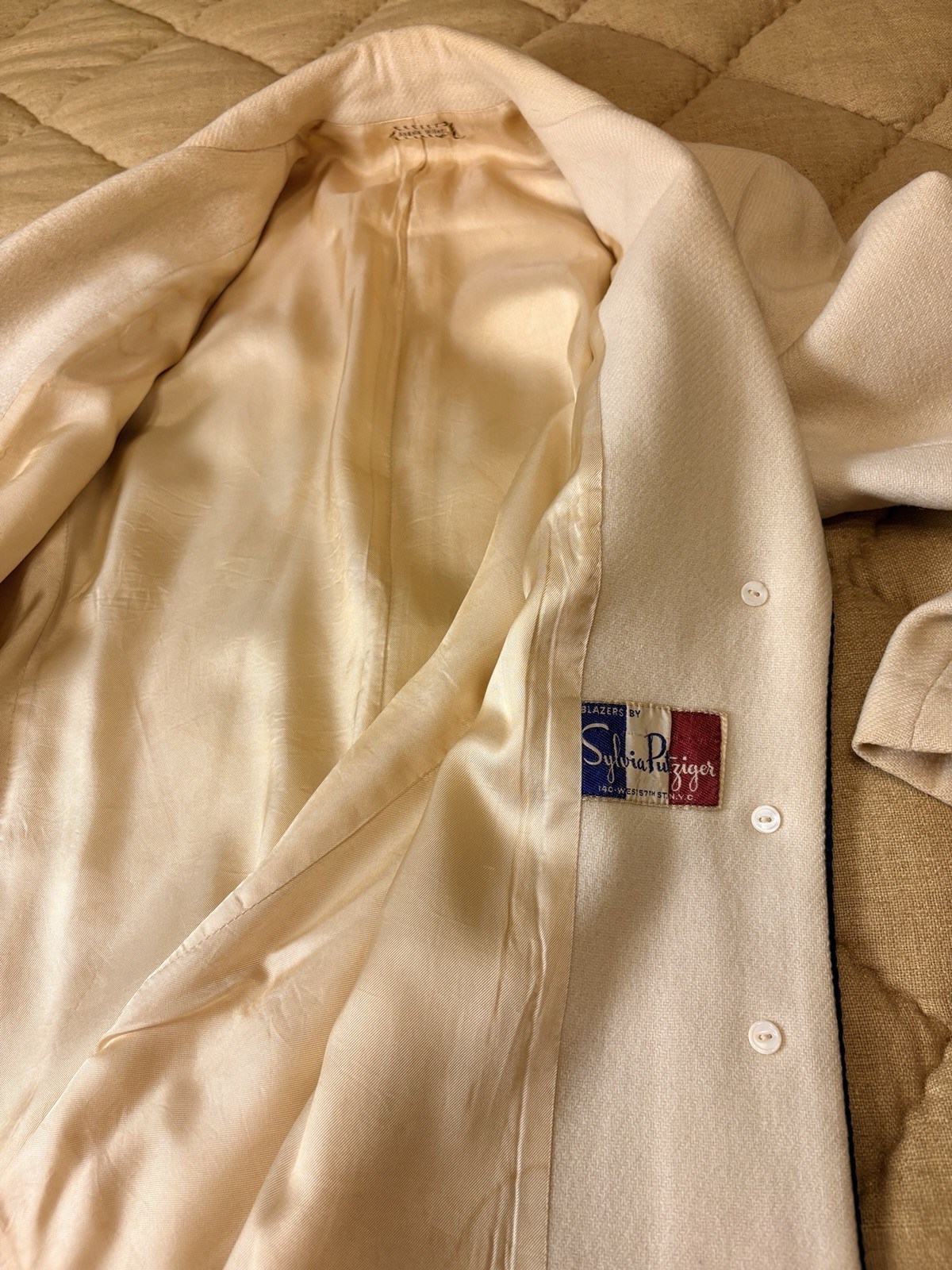 1957 Saint Mary Of The Woods Wool Jacket School Blazer Rare Vintage As Is