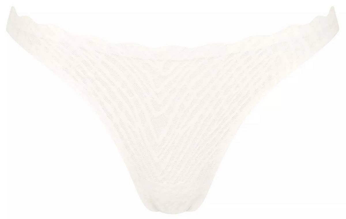 Sloggi Womens Zero Feel Bliss String Thong – Silk White