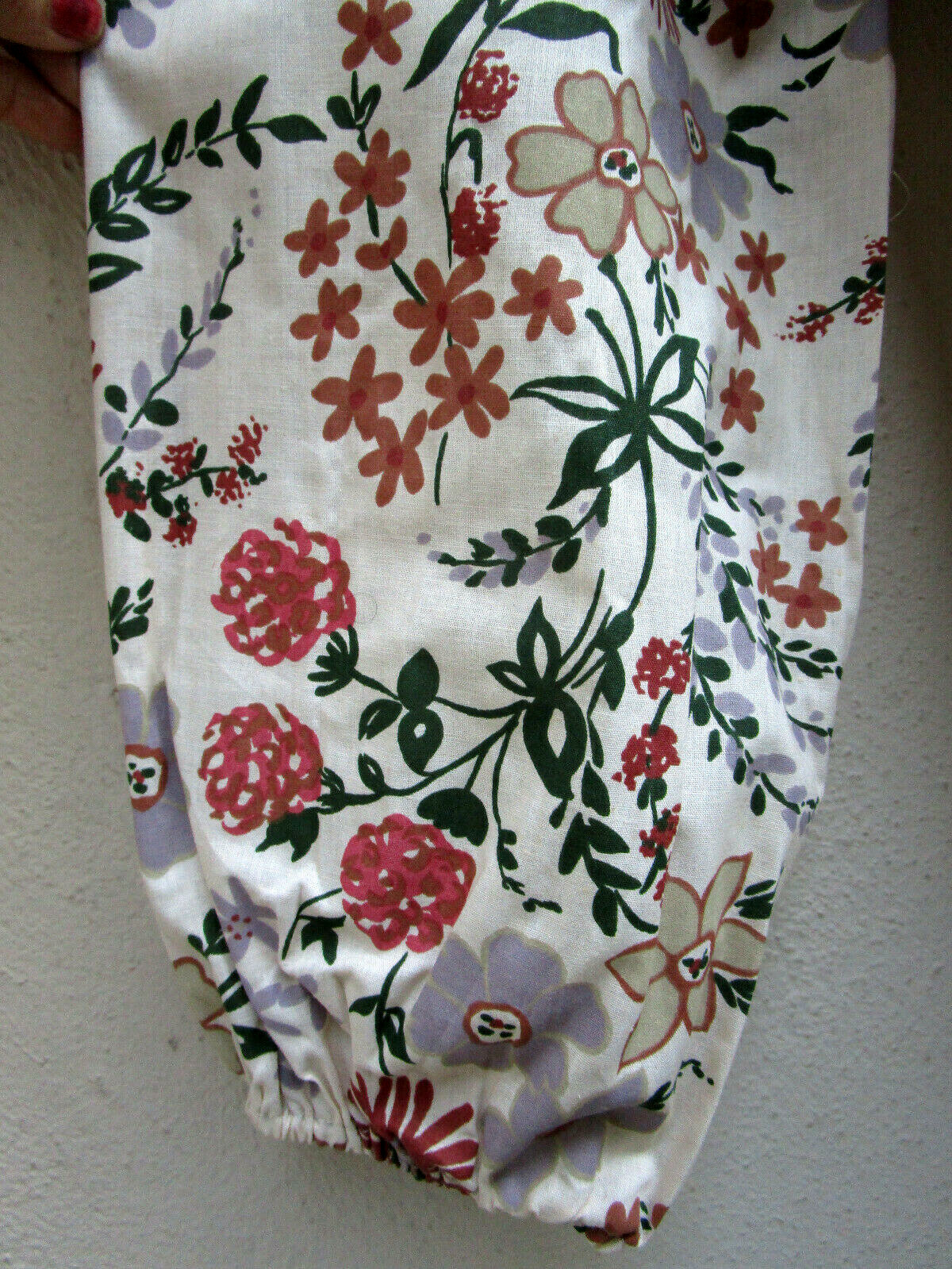 VTG 80’s..ROAMANS..COT/POL..FLORAL…BLOUSE..NEW..PLUS sz 48