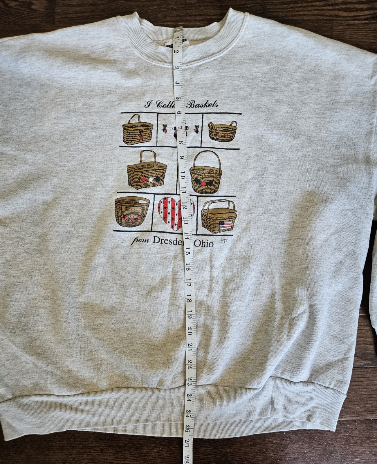 VTG Longaberger Baskets Embroidered Logo 90s Women’s Crewneck Sweatshirt USA 2X