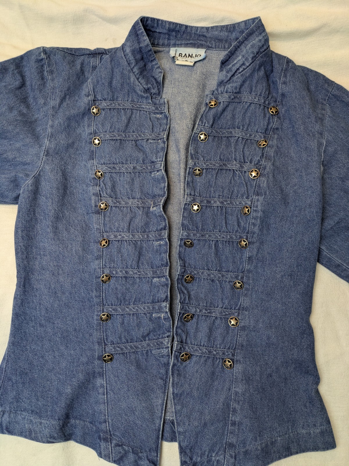 Vintage BANJO Western Shirt Long Sleeve Women’s Size Small Texas Star Buttons