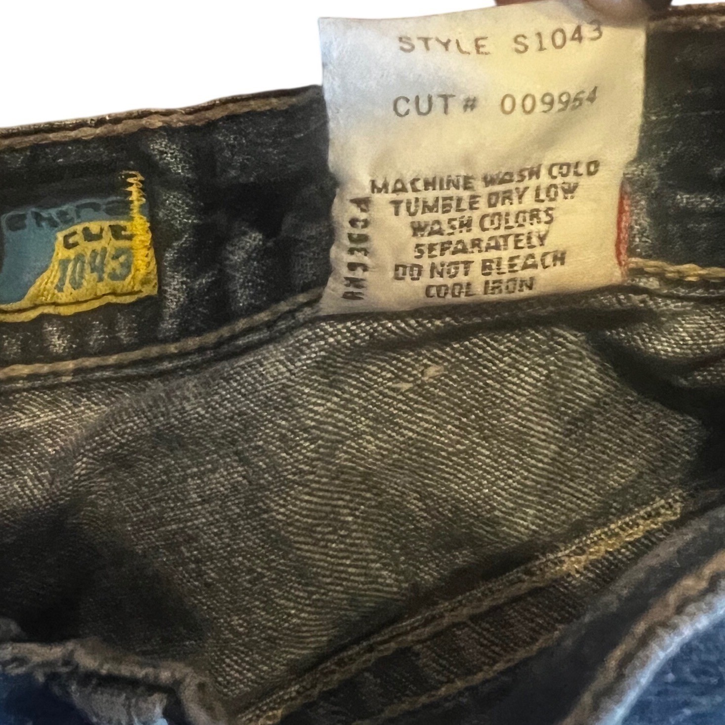 Y2K JNCO Girlie Stuff Spacey Wide Leg Jeans Baggy Skater Patch USA size 1