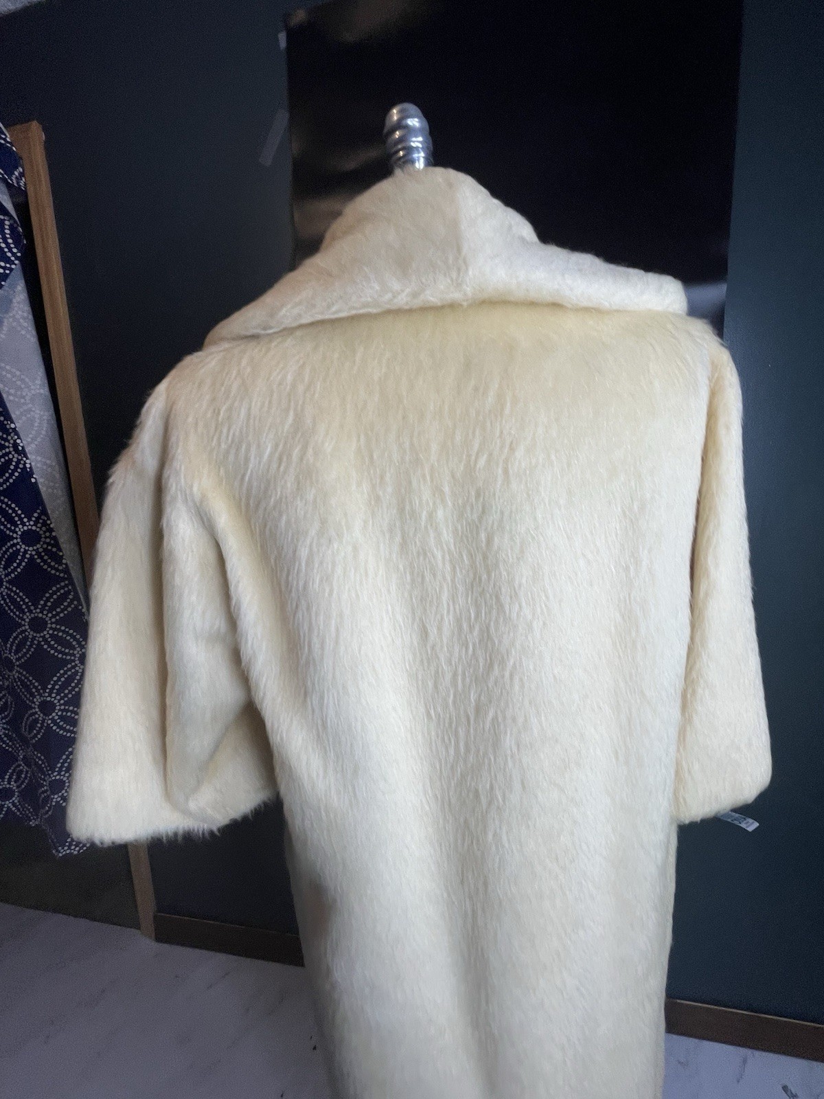 Lilli Ann Ivory Coat Paris San Francisco Vintage Women Regular Size Attic Stored