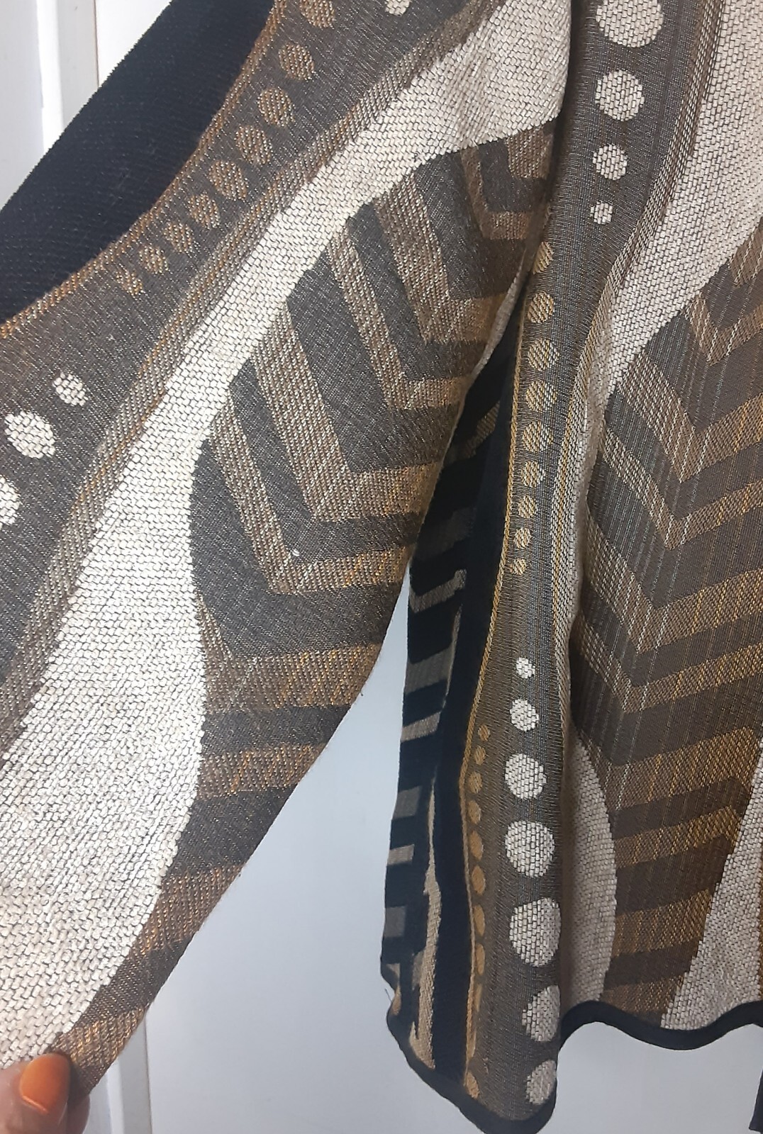 Vintage 90’s IRRESISTIBLE REVERSIBLES Muted Mod Print Jacket SIZE-XL