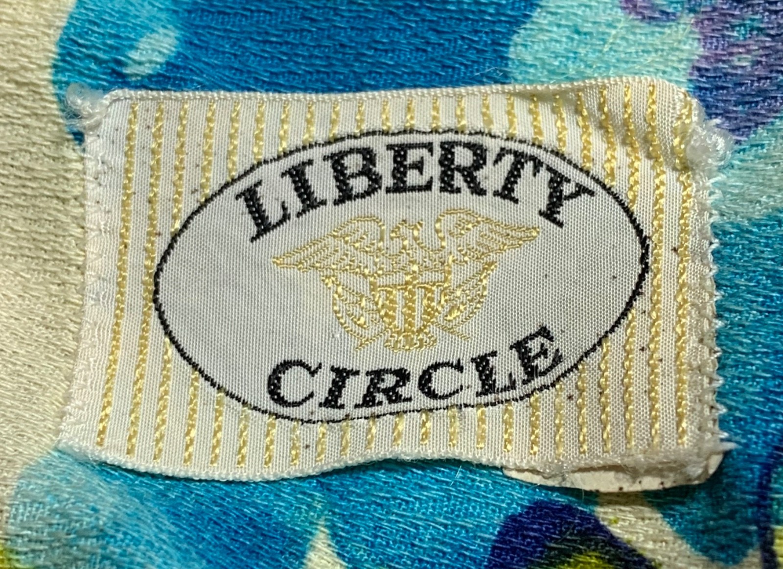 LIBERTY CIRCLE Vintage 60s Women’s Sleeveless Hawaiian Print Maxi Dress – Sz M