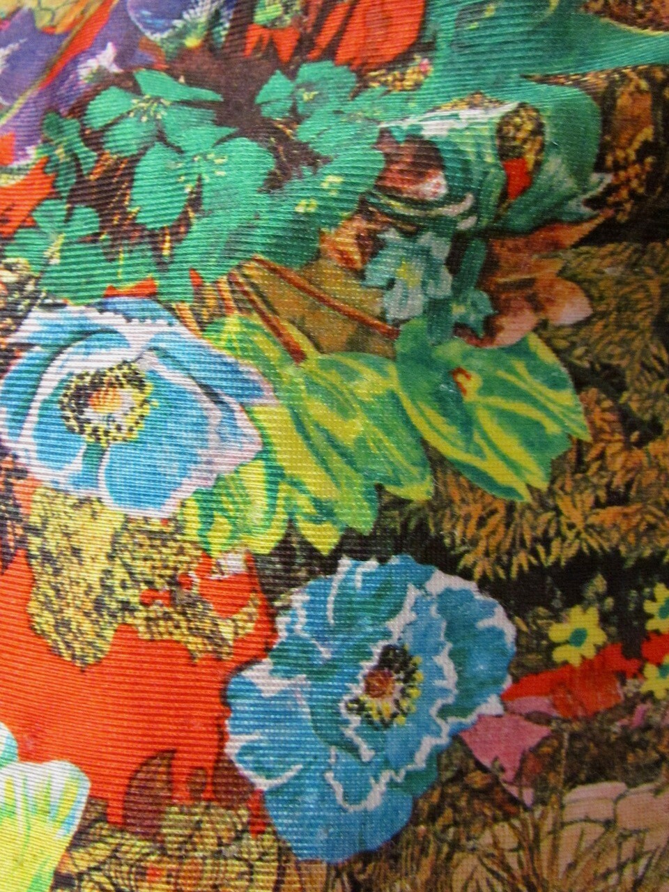 Rare Vintage 1970s Lanvin Paris Shirt Top Blouse Floral Button 10