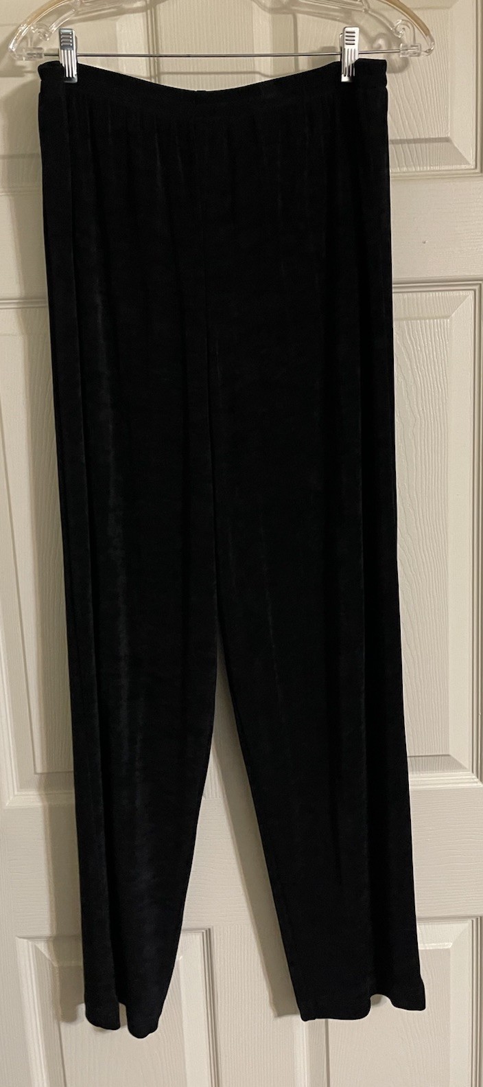 Vtg Lida Caputo by Lauren Pants Set Women’s Plus Size 2X BlackAcetate Lagenlook