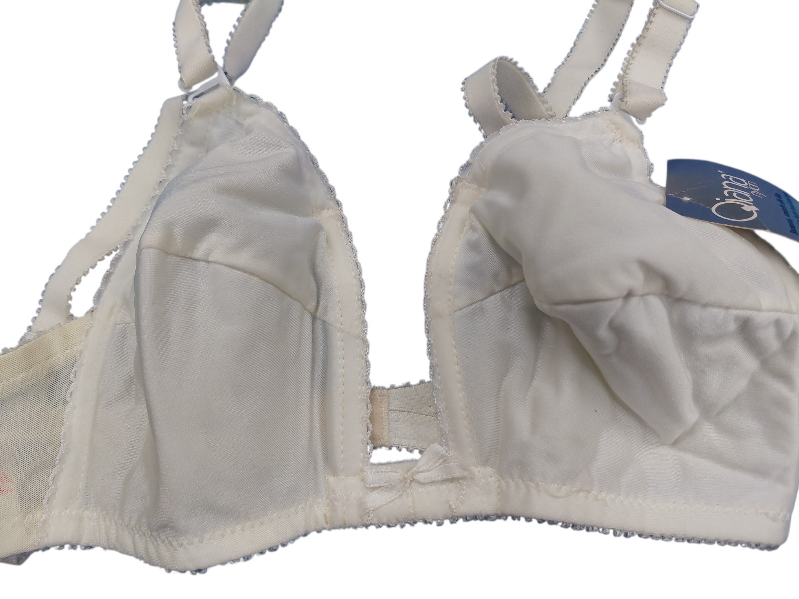Vintage Qiana White Bra Size 32B