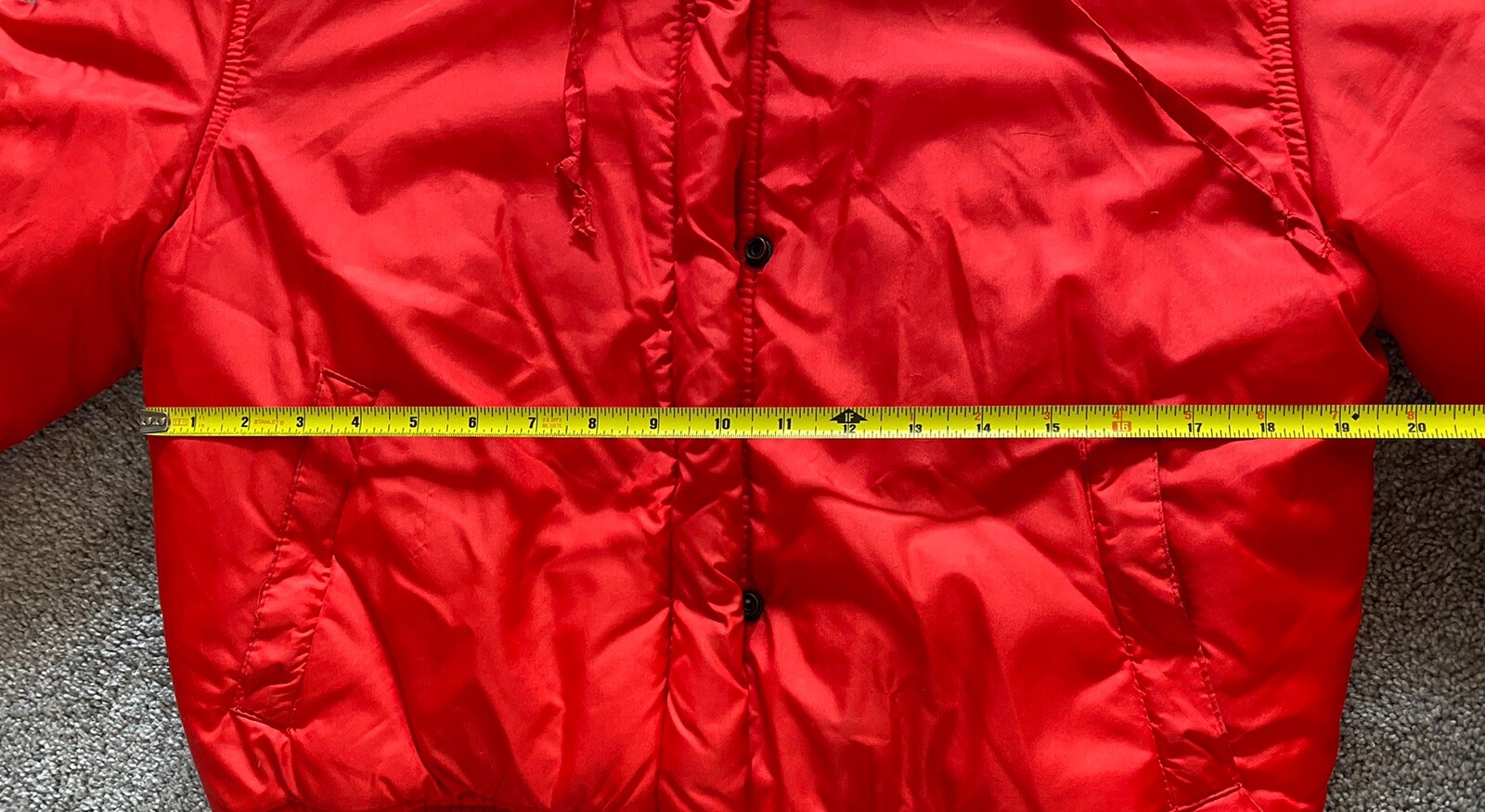 Vintage Obermeyer Womens M/12 Nylon Jacket Coat Red Made In British Hong Kong