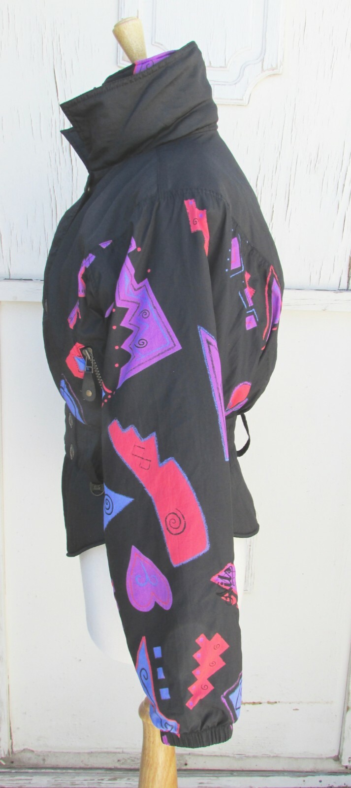 Vintage Nils Women’s Ski Jacket Geometric 80’s size S