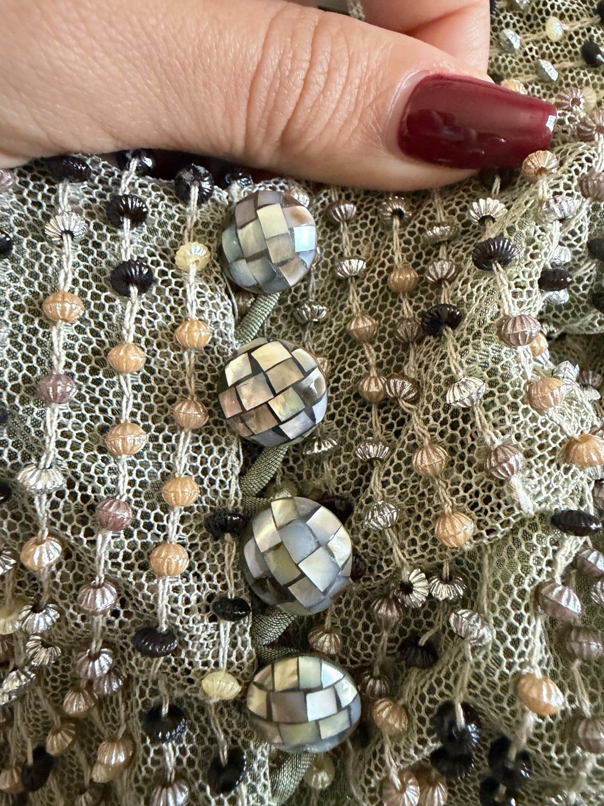 Vintage Beaded Dress Jacket