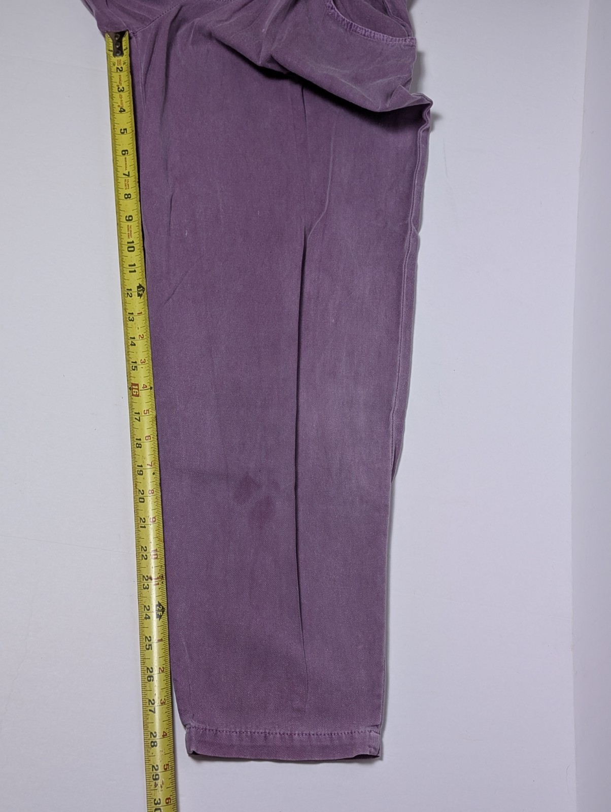 Vtg. 1980s-1990s Women’s Michael G Purple/Violet Stretch Waist Jeans Size S Lot