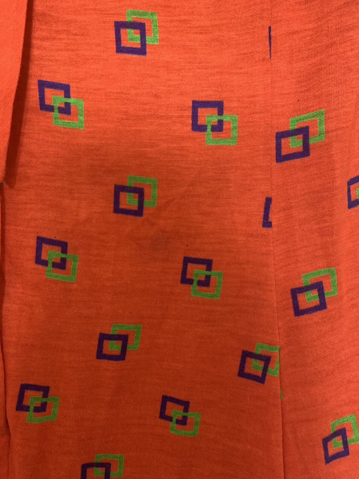 Vintage McMullen 60’s / 70’s Amazing Colors Retro Shift Dress Size 14 (H39)