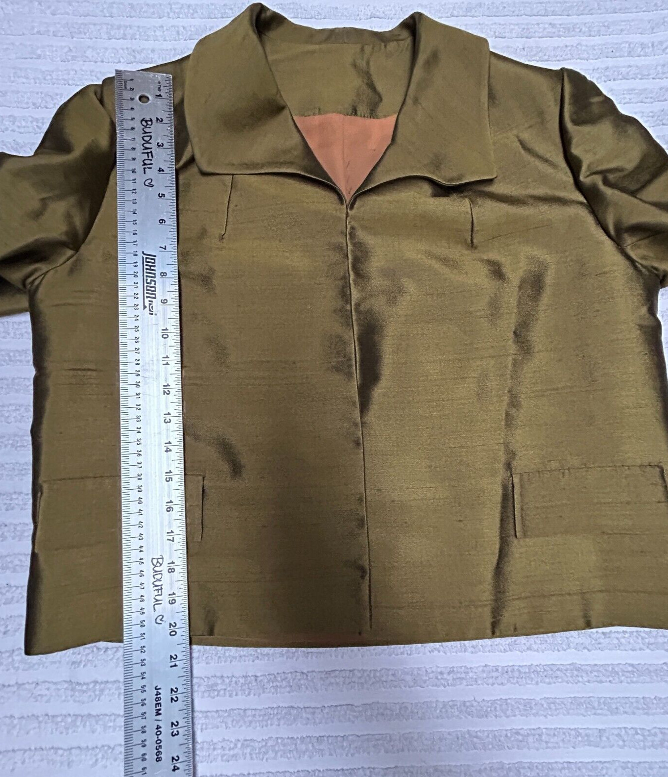 Vintage Union Made ILGWU Fashionbilt Women’s 3 Piece Suit Jacket/Blouse/Skirt