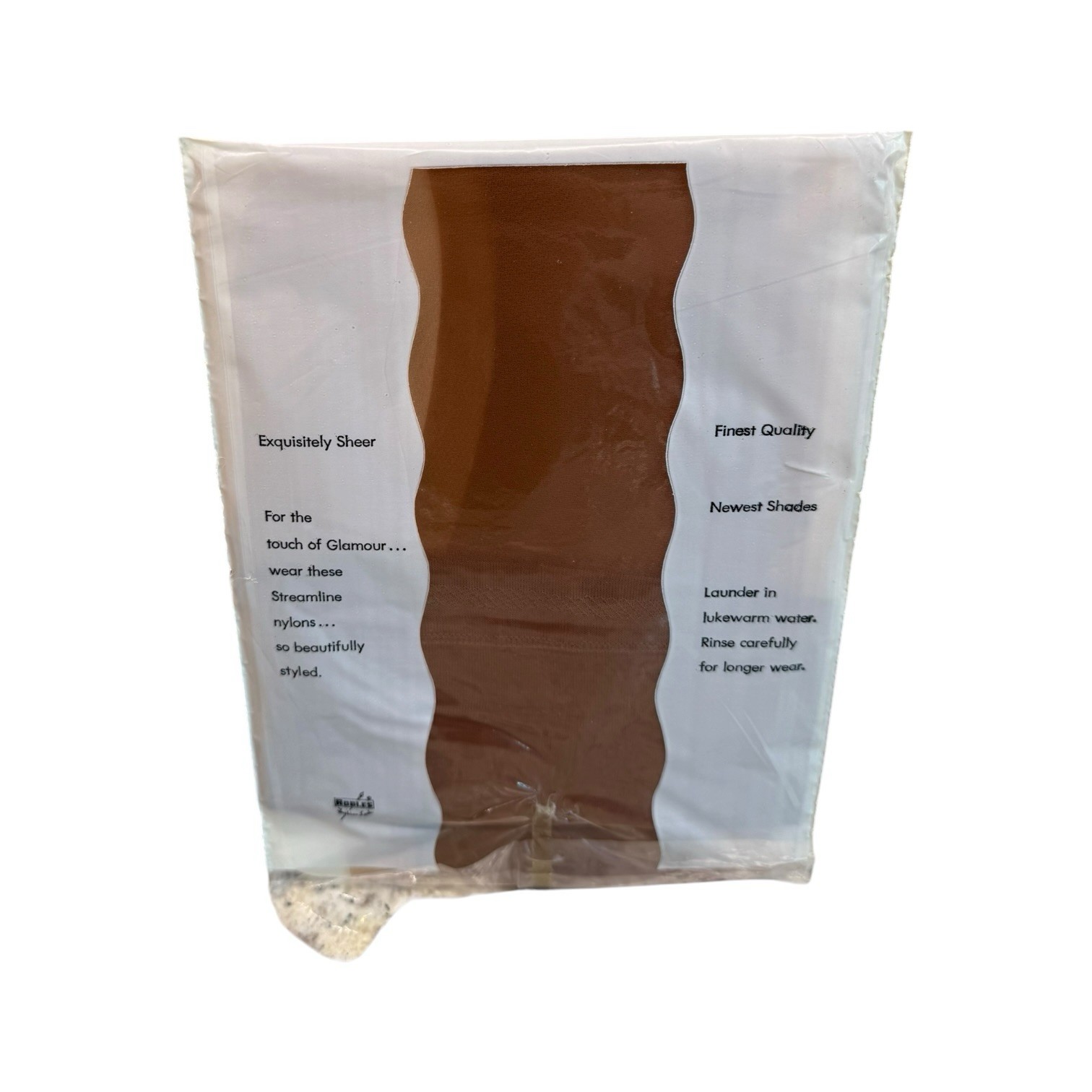 Simply Divine Seamless Mesh Seamless 15D Stockings Toast Size 11 X-Long