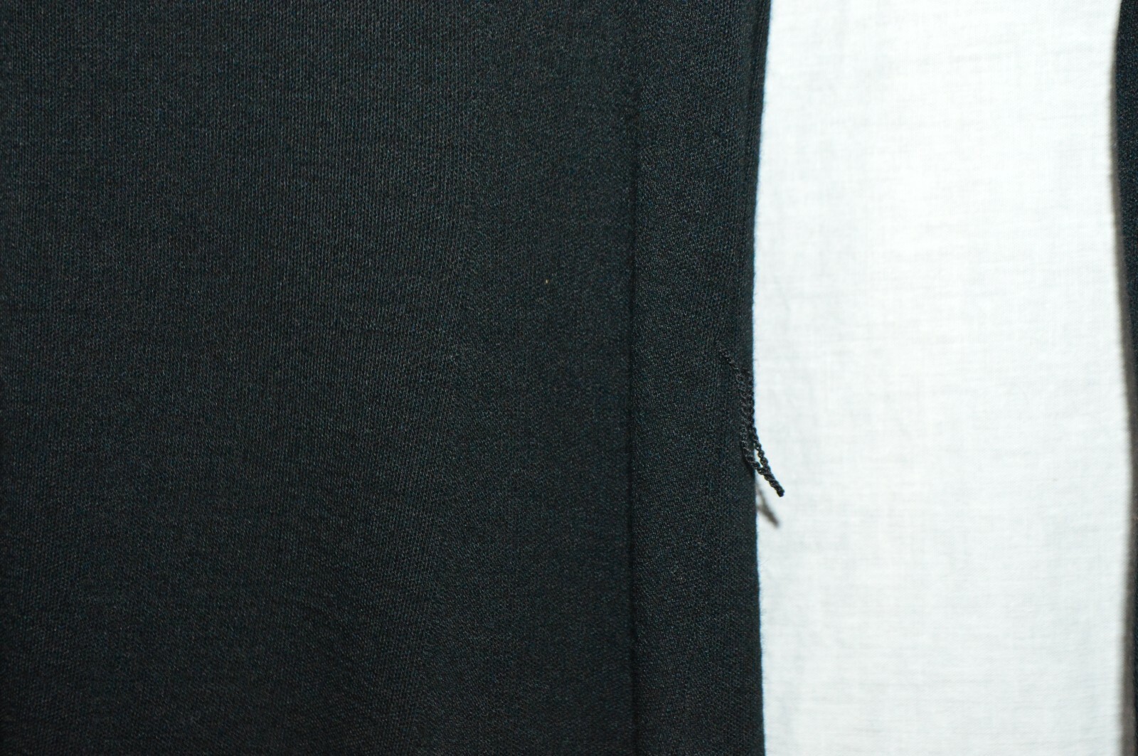 Anjac Marc Needleman 1970s Womens Black Wool Mod Dress Size 8 USA Made