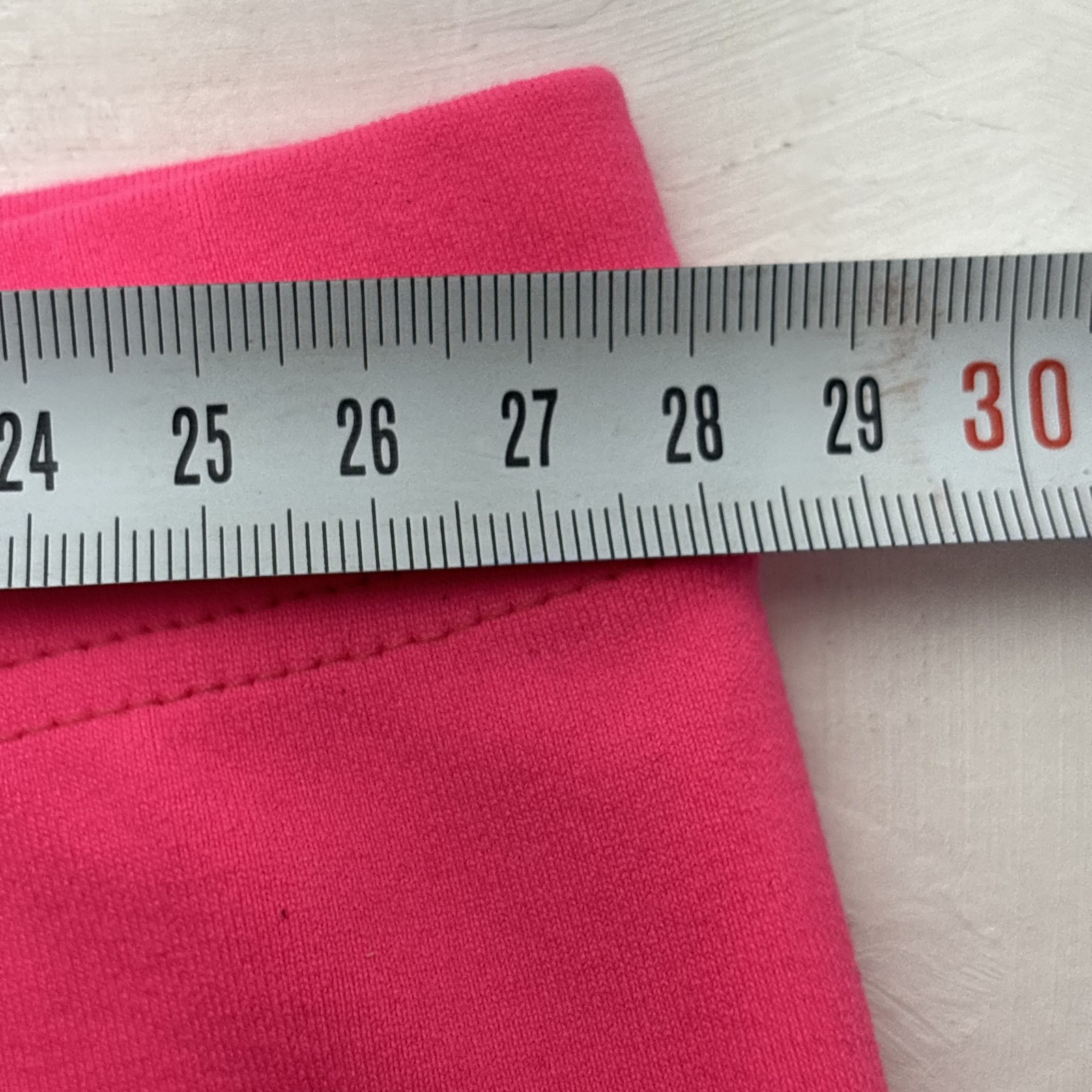 80s-90s Candy Jay Hot Pink Capri Leggings Vintage Aerobics Deadstock