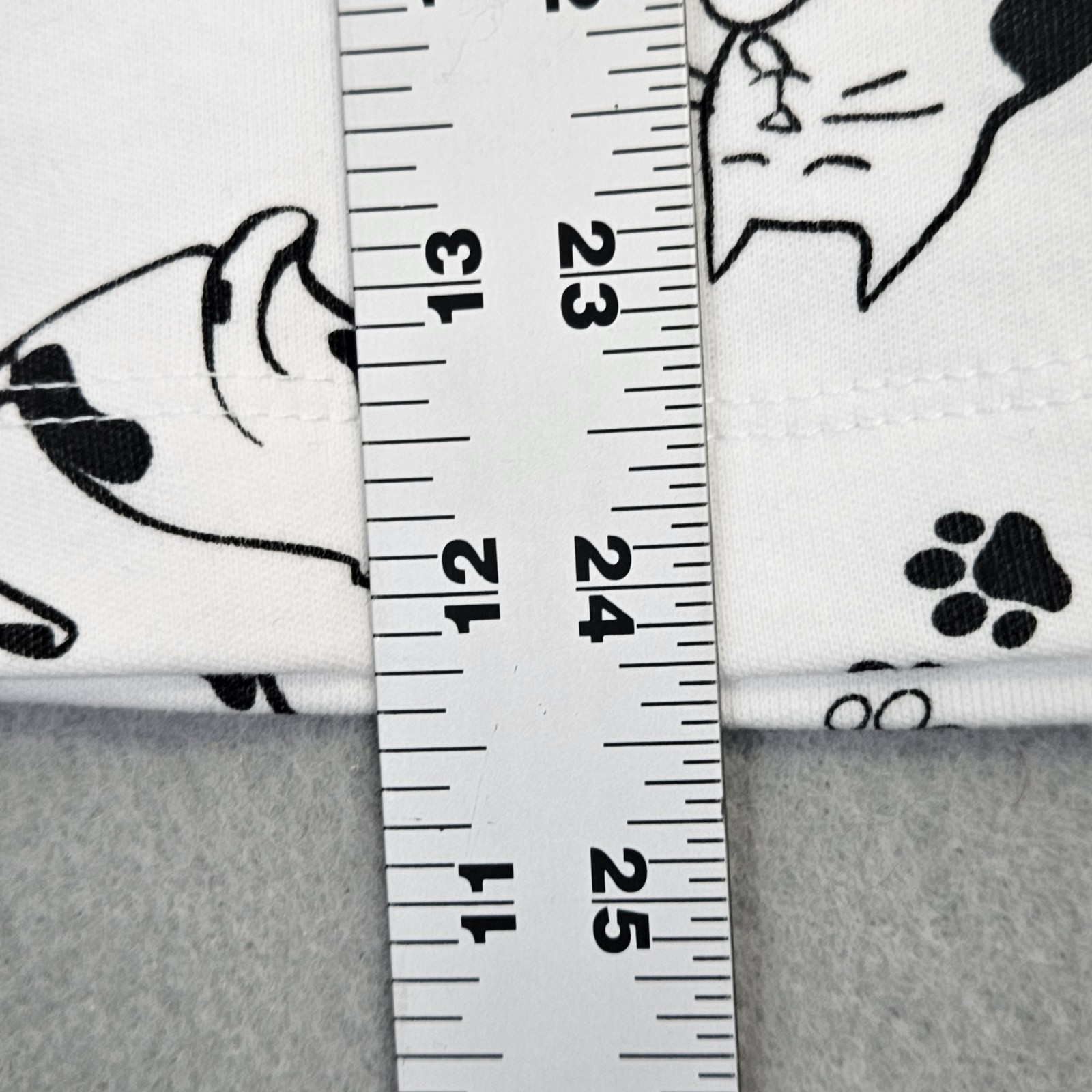 Cat Paw Print Short Sleeve T Shirt Vintage 1990s Bonnie Evans Women’s XL With Ta