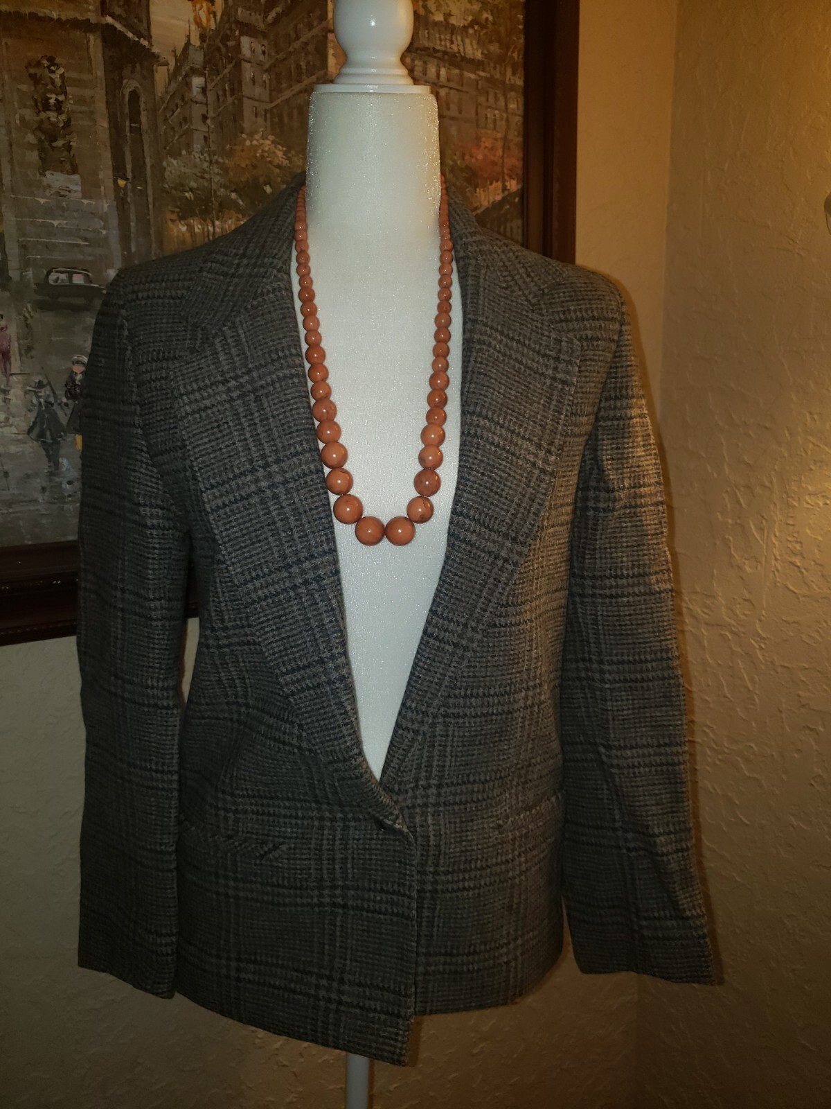 Vintage Casa De Lana Blazer 100% Wool