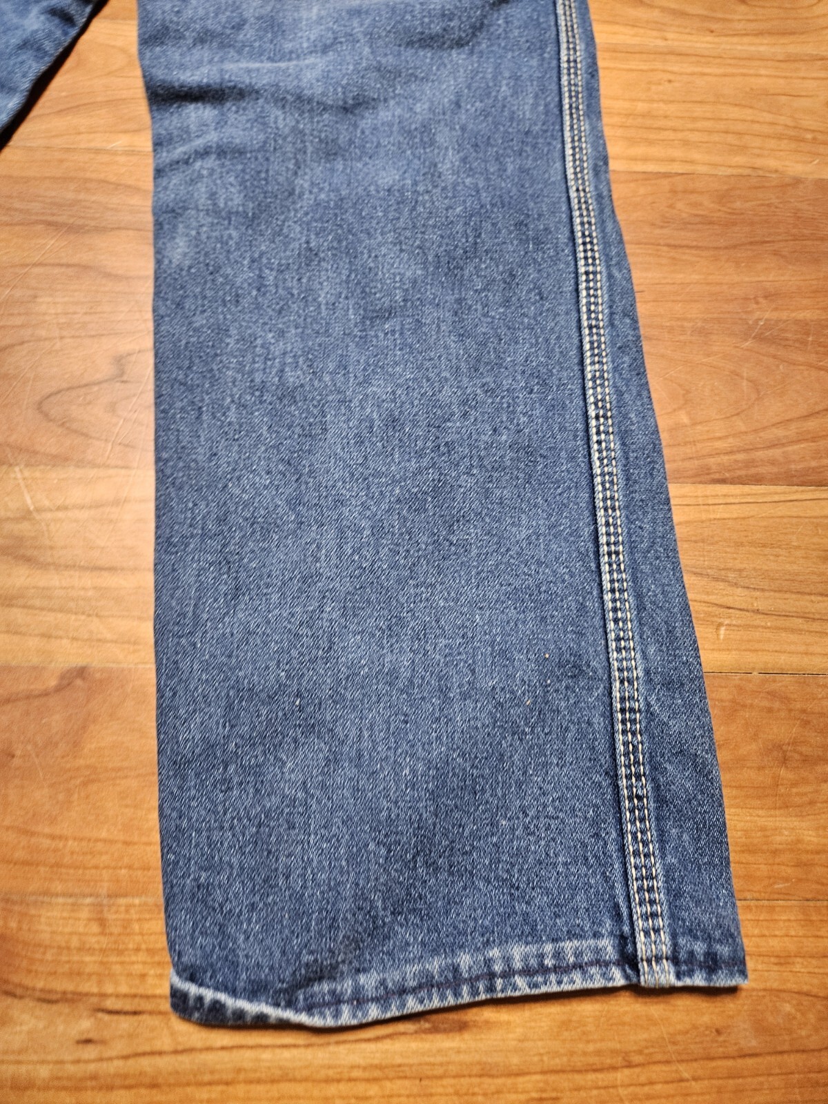 Vintage Rustler Jeans Juniors Size 11 Straight Western Made In USA
