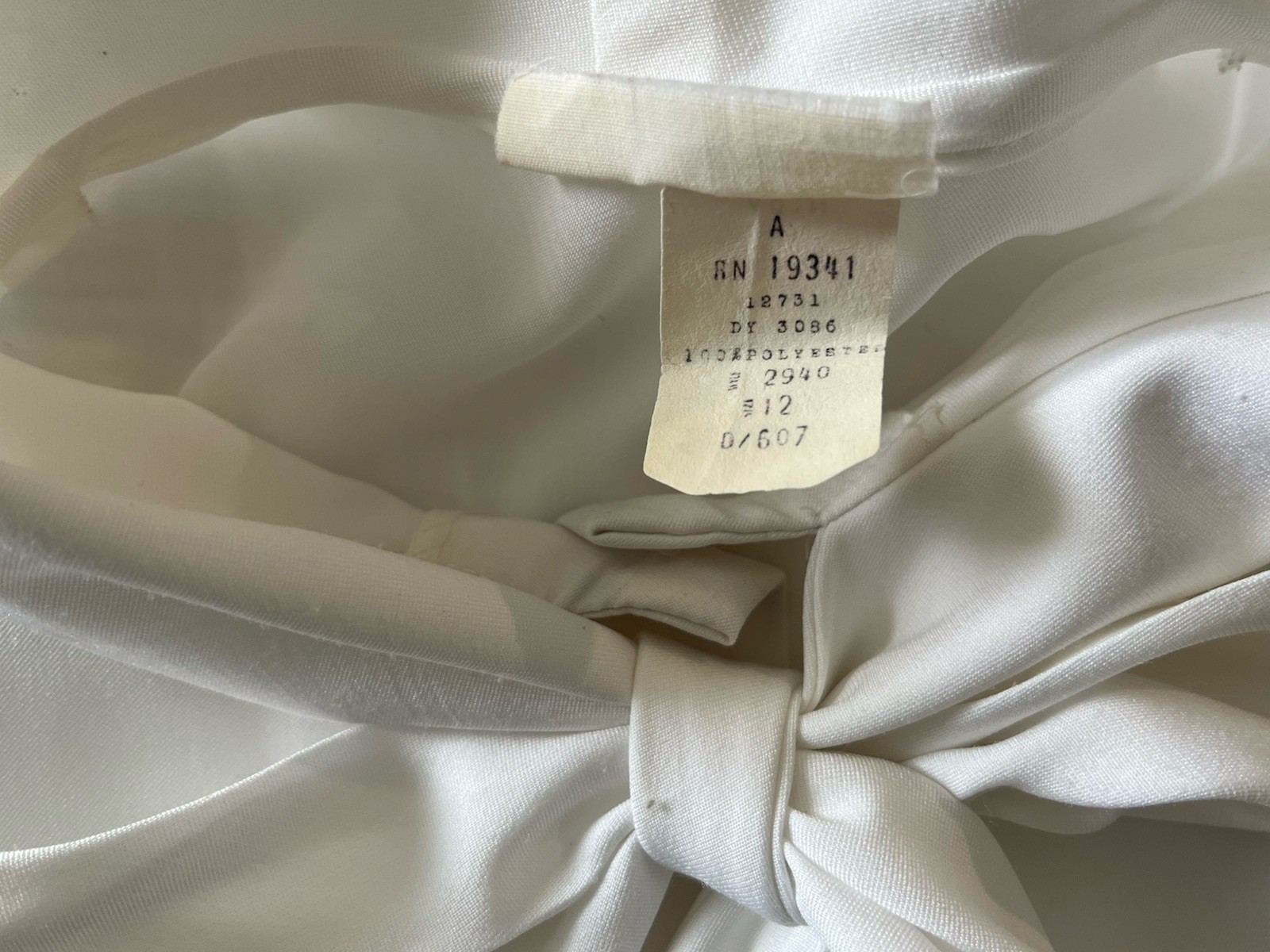 Vintage – Late 1980’s To Early 1990’s White Blouse – Size 12